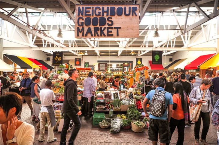 Find local eats at Neighbourgoods Market