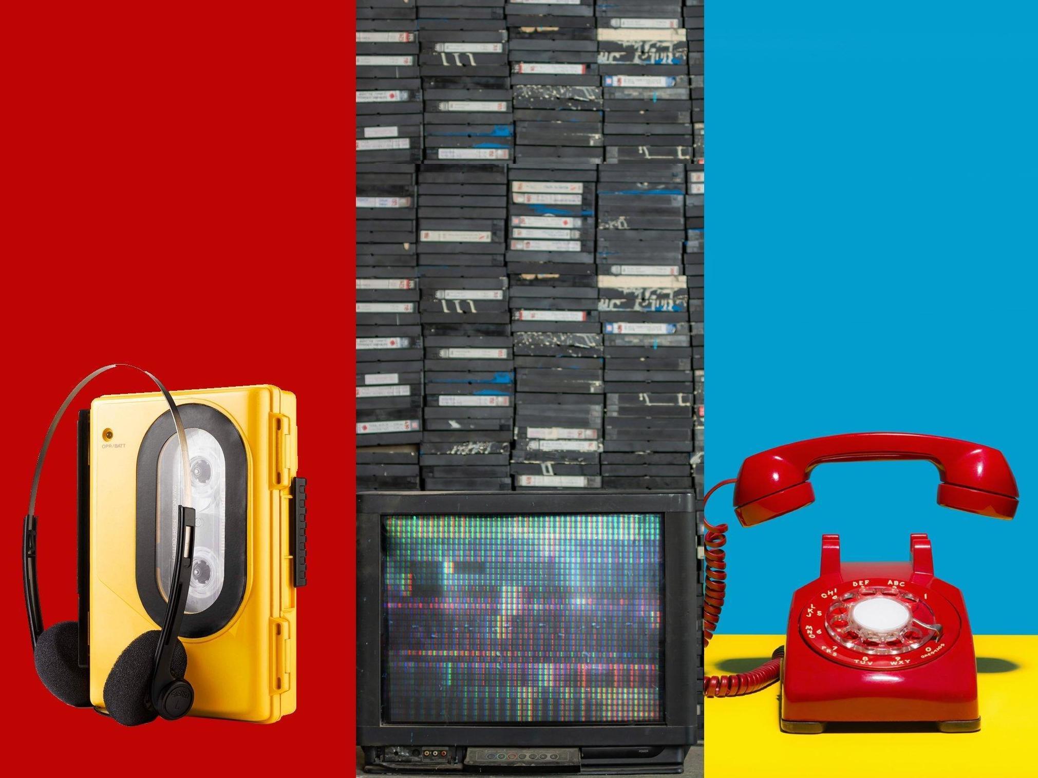 Back to the future: imagine a world WITH cassettes and landline phones