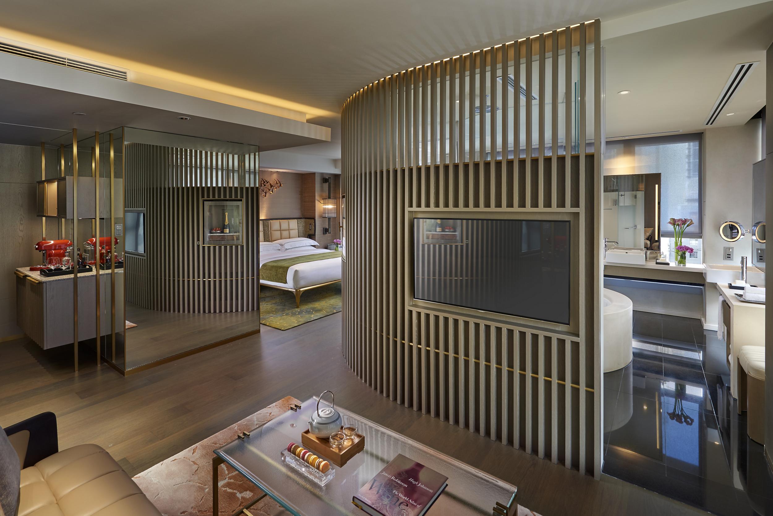 Weary shoppers will appreciate the close proximity of the Landmark Mandarin Oriental to designer shops