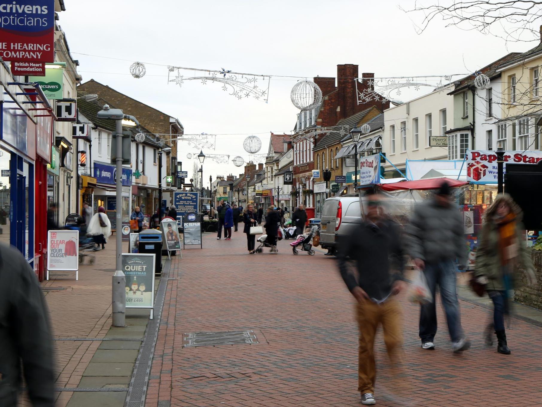 The alleged incident took place in a park yards away from Bicester town centre