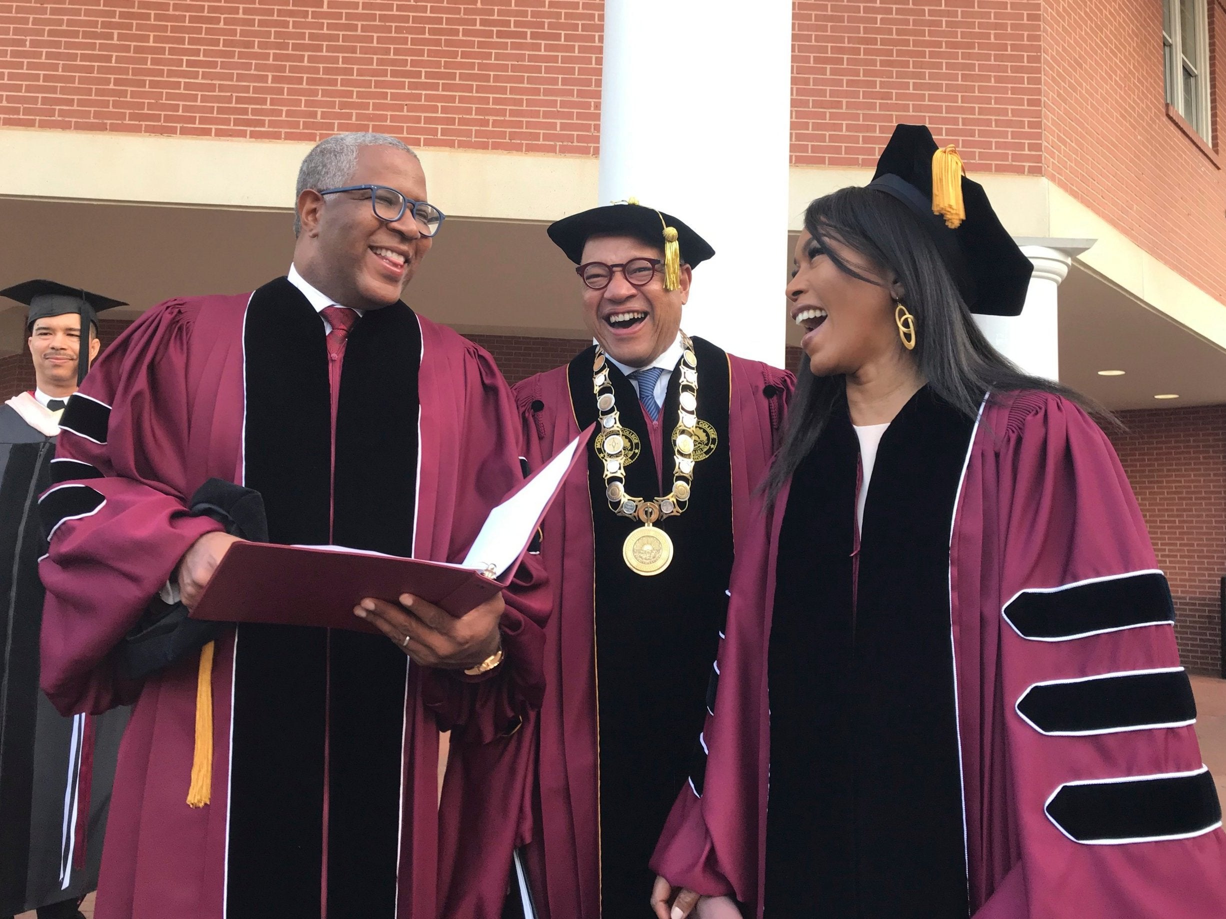 Robert F Smith announced he was going to pay off the entire graduating class's student debt