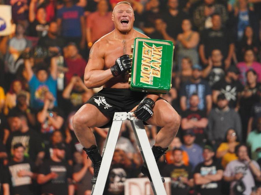 Brock Lesnar won the Money in the Back (WWE )