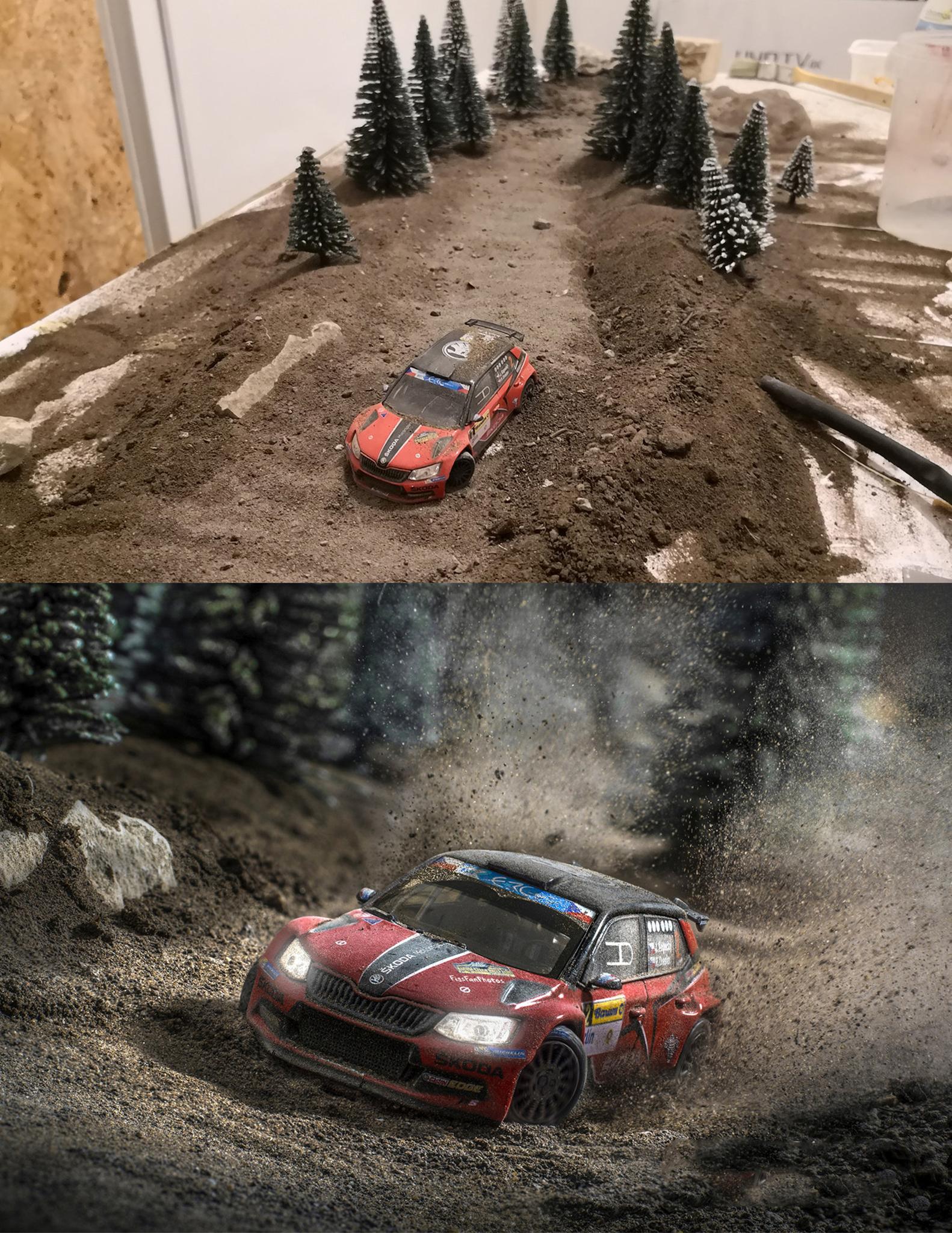 ...In a scene devised by toy photographer Benedek Lampert