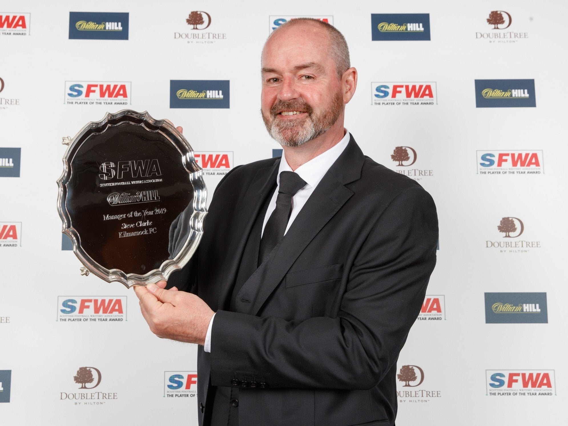 Clarke was named SFWA Manager of the Year after leading Kilmarnock into Europe with a third-place finish