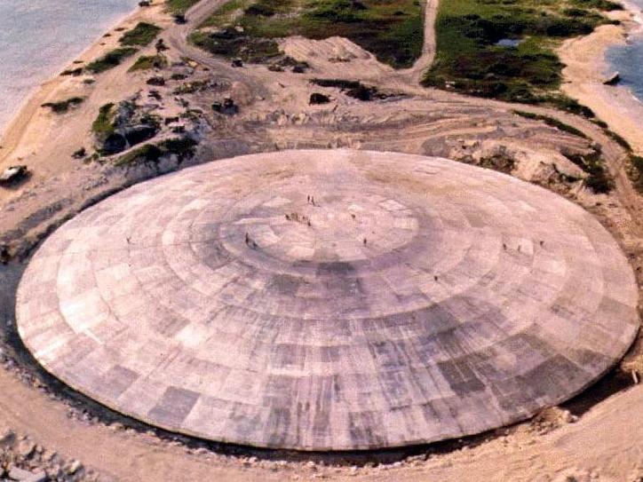 Dome covering nuclear waste in Marshall Islands is beginning to crack, UN warns