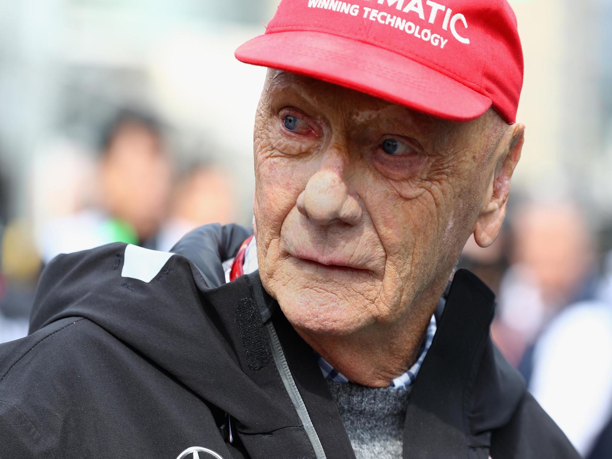 Lauda at the 2018 Azerbaijan F1 Grand Prix at Baku City Circut