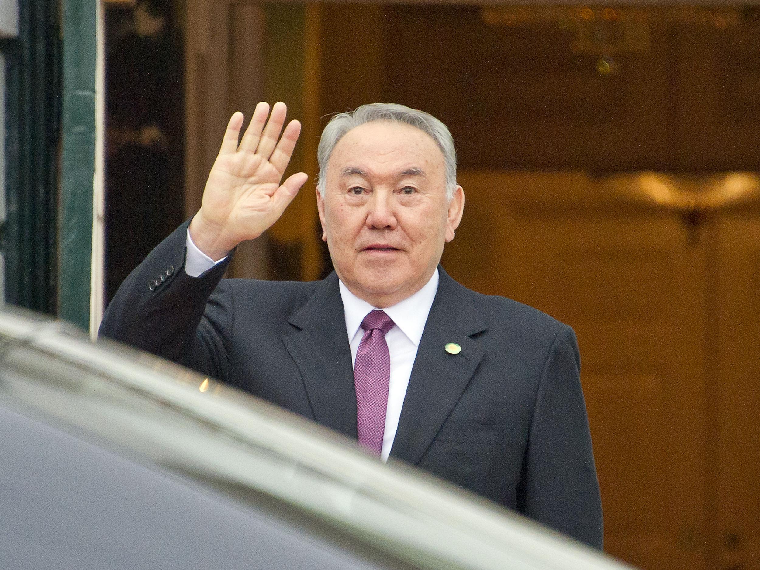 <p>File image: Former Kazakh leader Nursultan Nazarbayev denied insisted that he has merely retired from public life </p>
