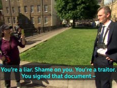 Brexiteer Tory MP caught in extraordinary confrontation during BBC interview: 'I'm not a snowflake'