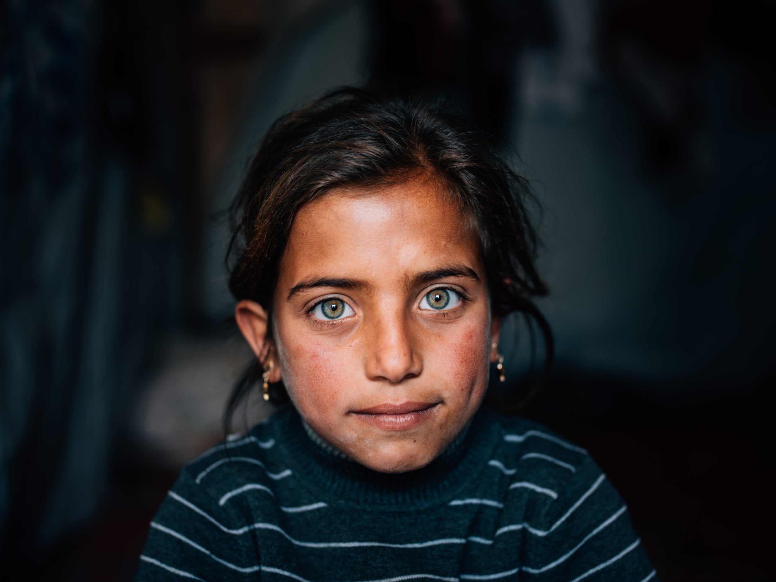 They fled fierce fighting between government forces and Isis. Airstrikes destroyed their home. After settling on the Turkish border for two months they decided to move to Lebanon. Smugglers demanded $1200 (£950) to facilitate passage for the family. They work eight-hour days for $13 per day to ensure that all bills are paid. Warda is in grade 1 in school and has hopes one day to become a doctor. The family prayers during the holy month of Ramadan is to return home to Syria one day.