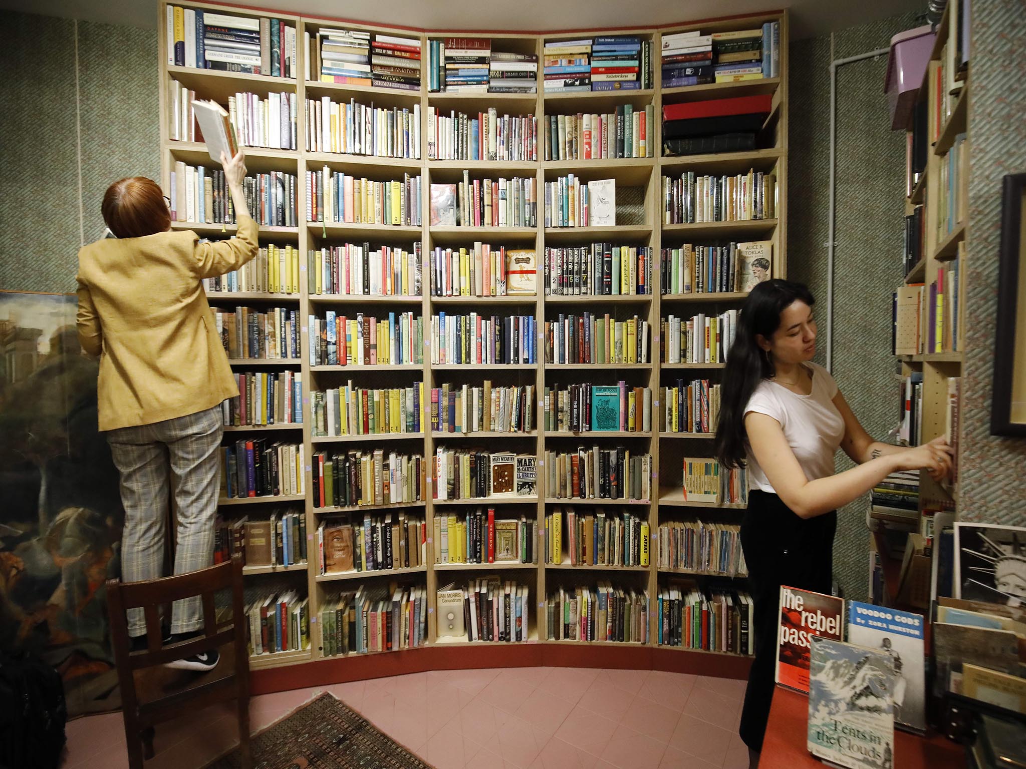 Secondhand bookshops are feeling the pinch (AFP/Getty)