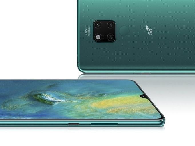 The 5G version of Huawei's flagship phone will not be available on EE's new 5G plans