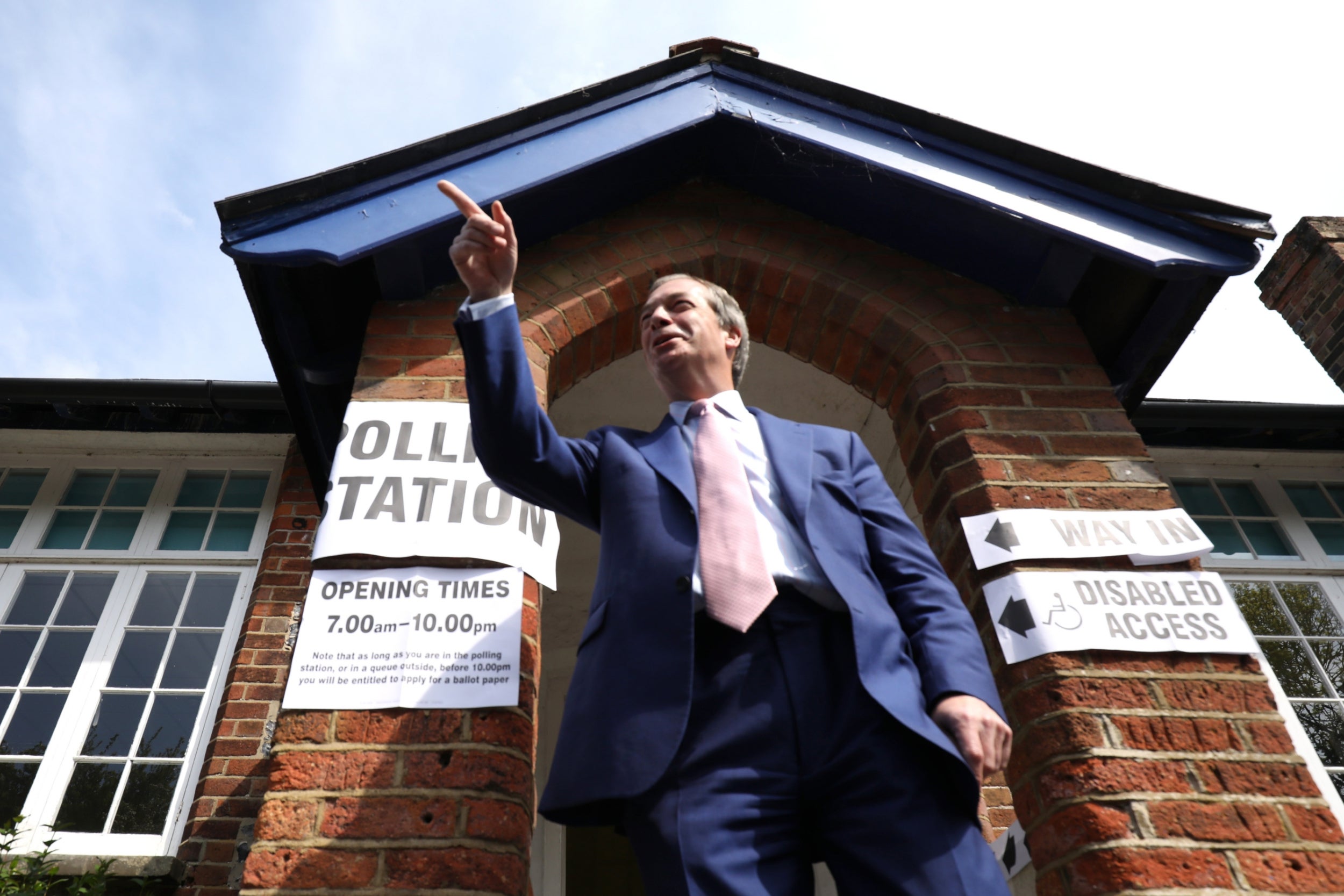 Like Humpty Dumpty and words, Brexit means whatever Nigel chooses it to mean (Getty)