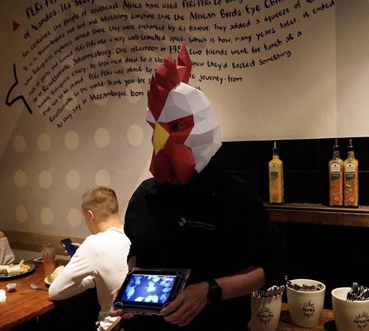 The protestors want Nando's to implement a vegan menu (Occupy Nando's)