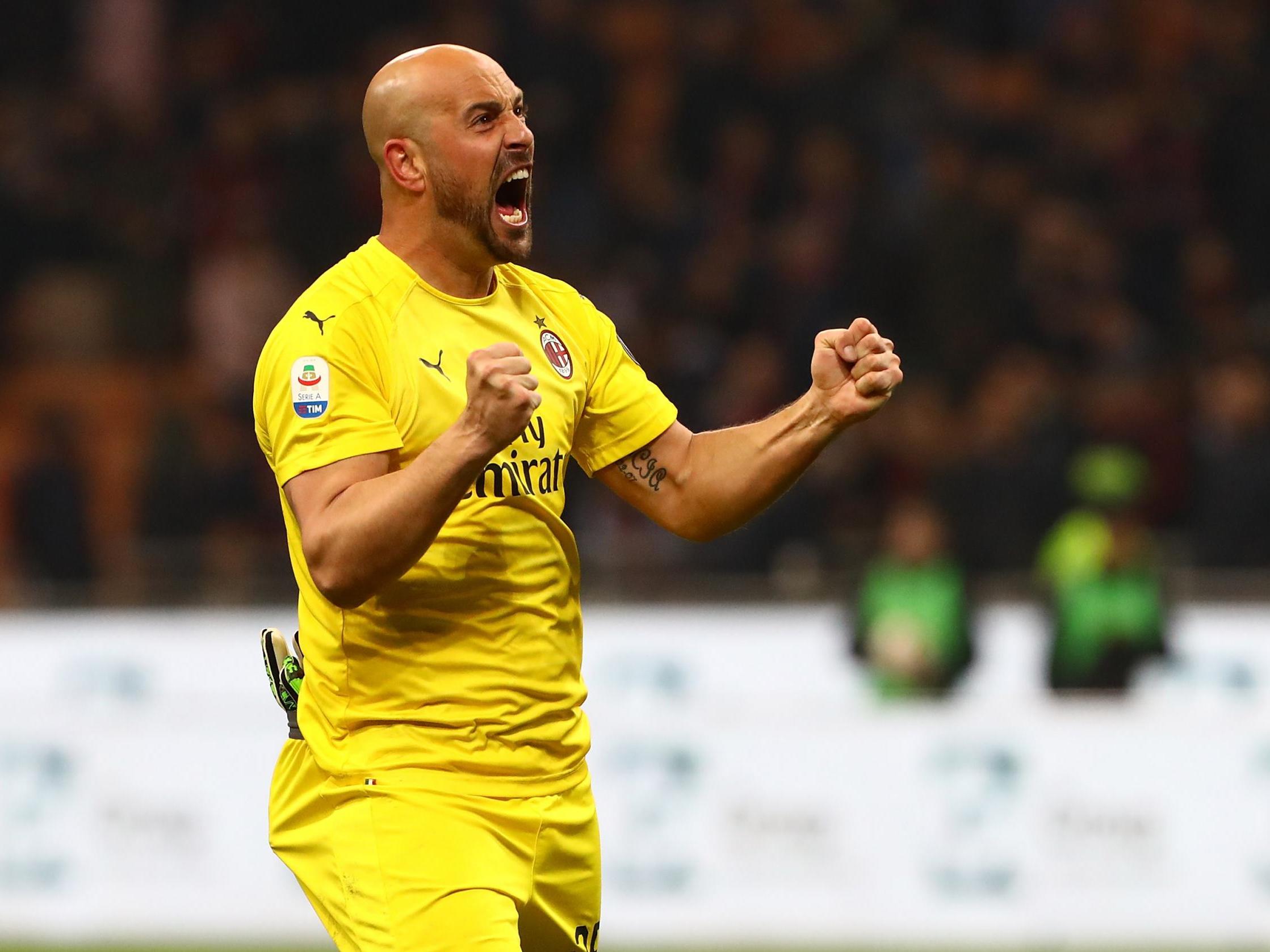 Pepe Reina is aware of the pressure to deliver Champions League football