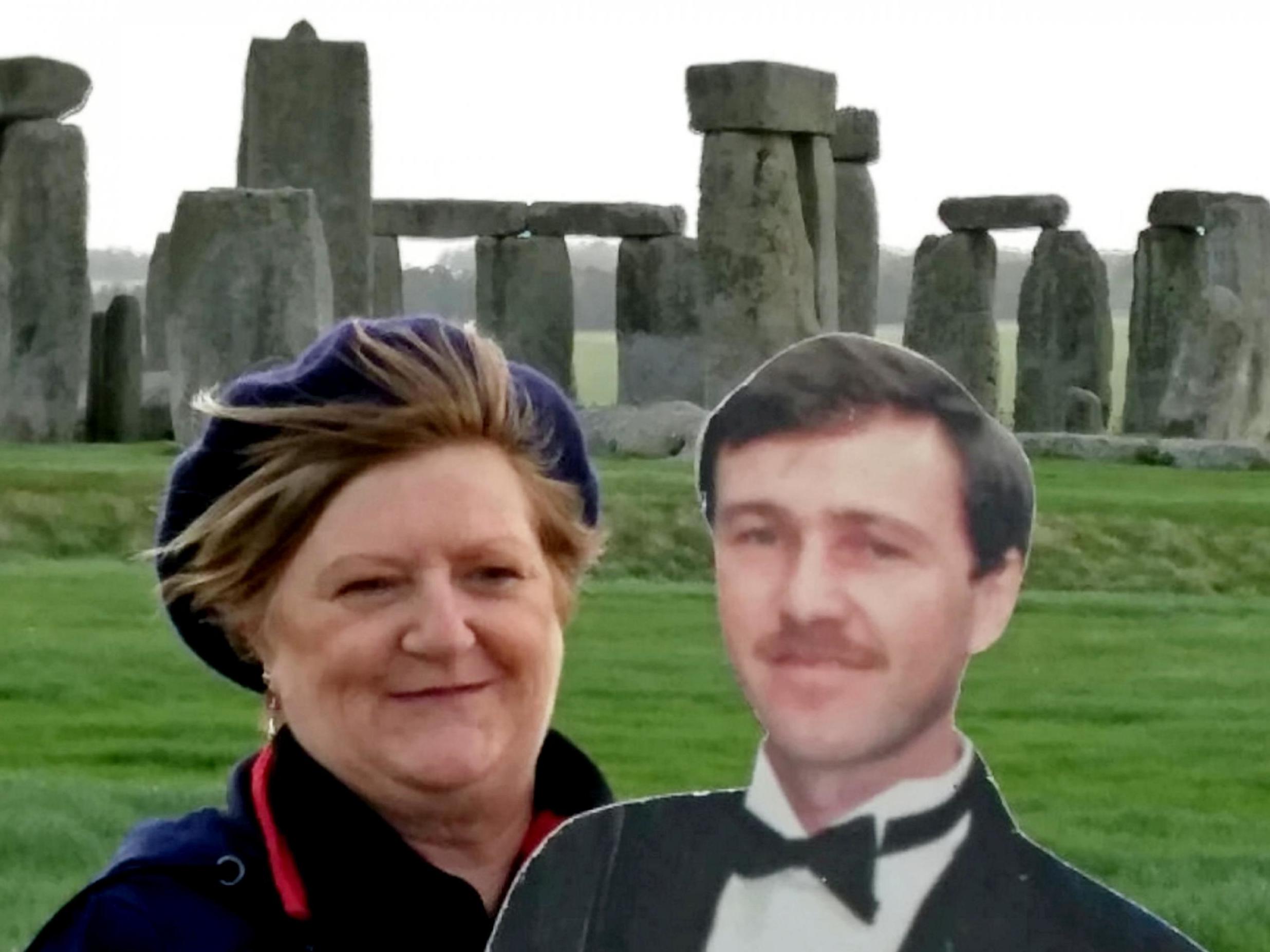 Michelle and Paul Bourke visit Stonehenge in Wiltshire