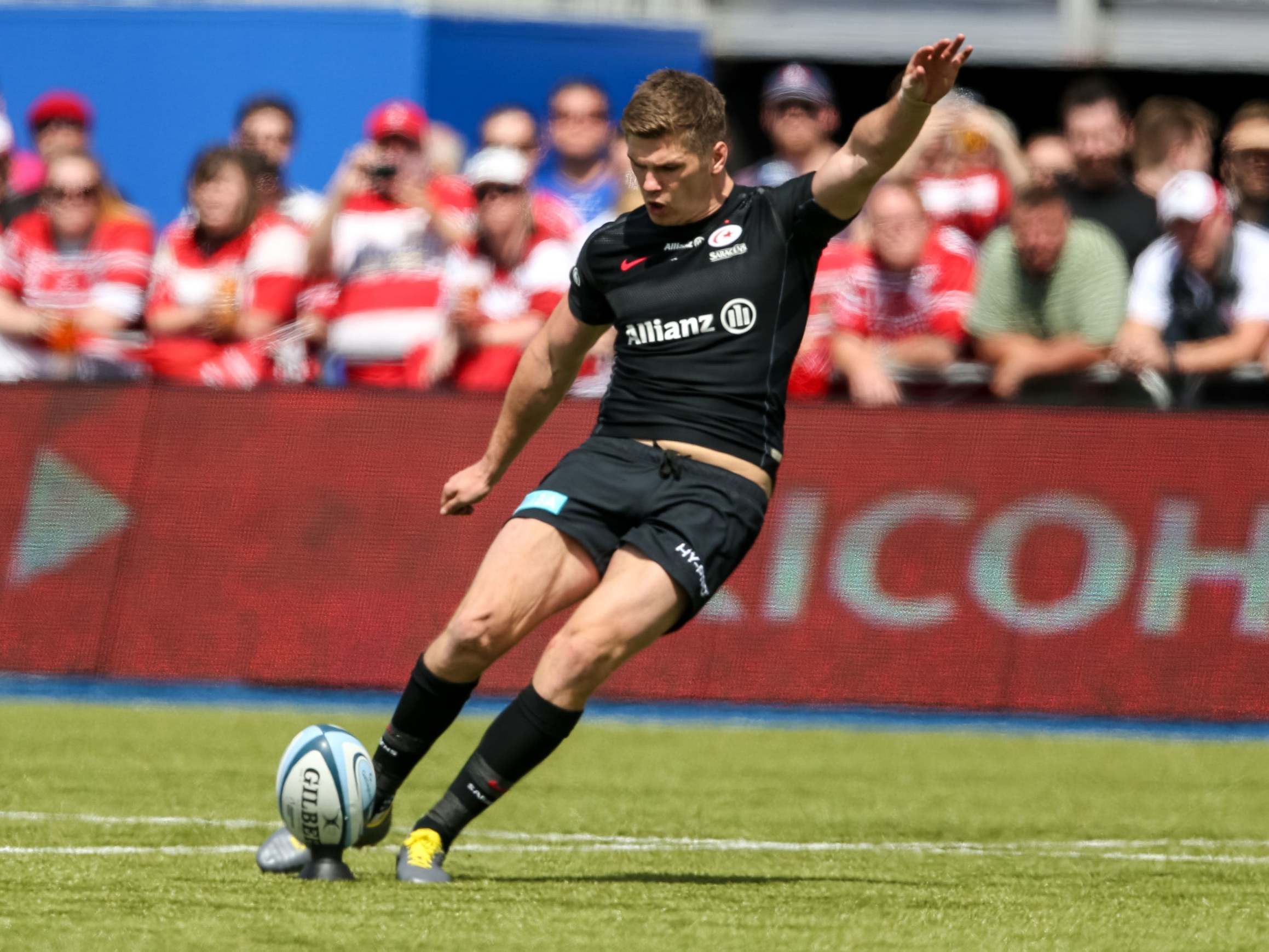 Owen Farrell's errant place-kicking went unpunished