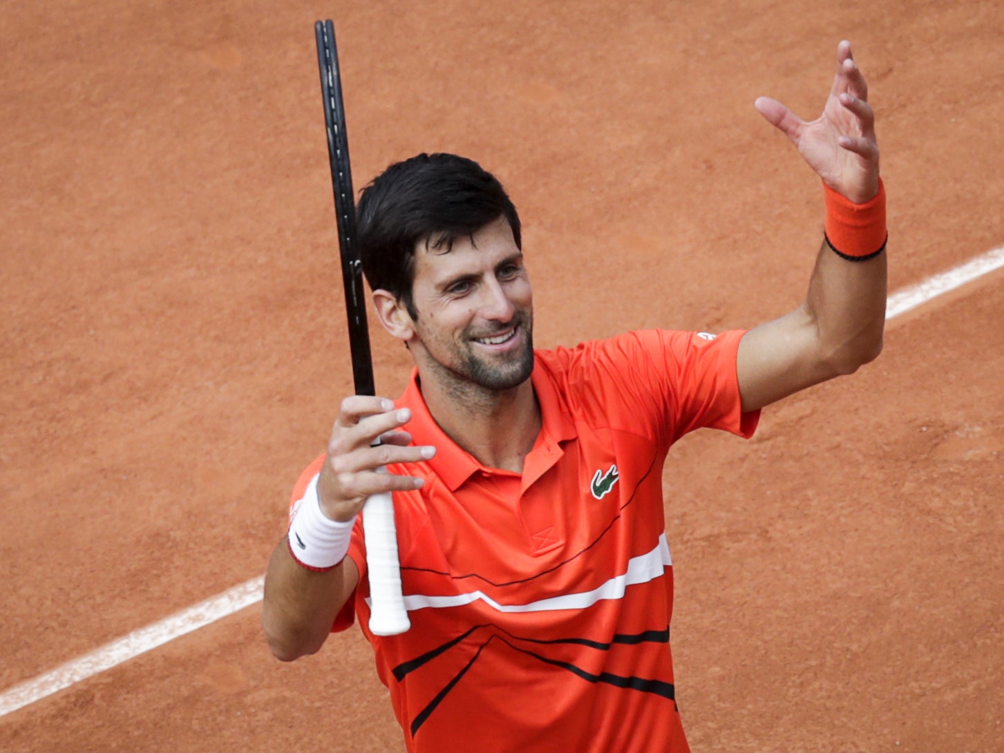 Novak Djokovic made light work of his opponent