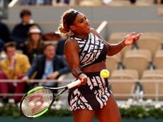 Serena Williams wears custom-made French Open outfit after catsuit ban