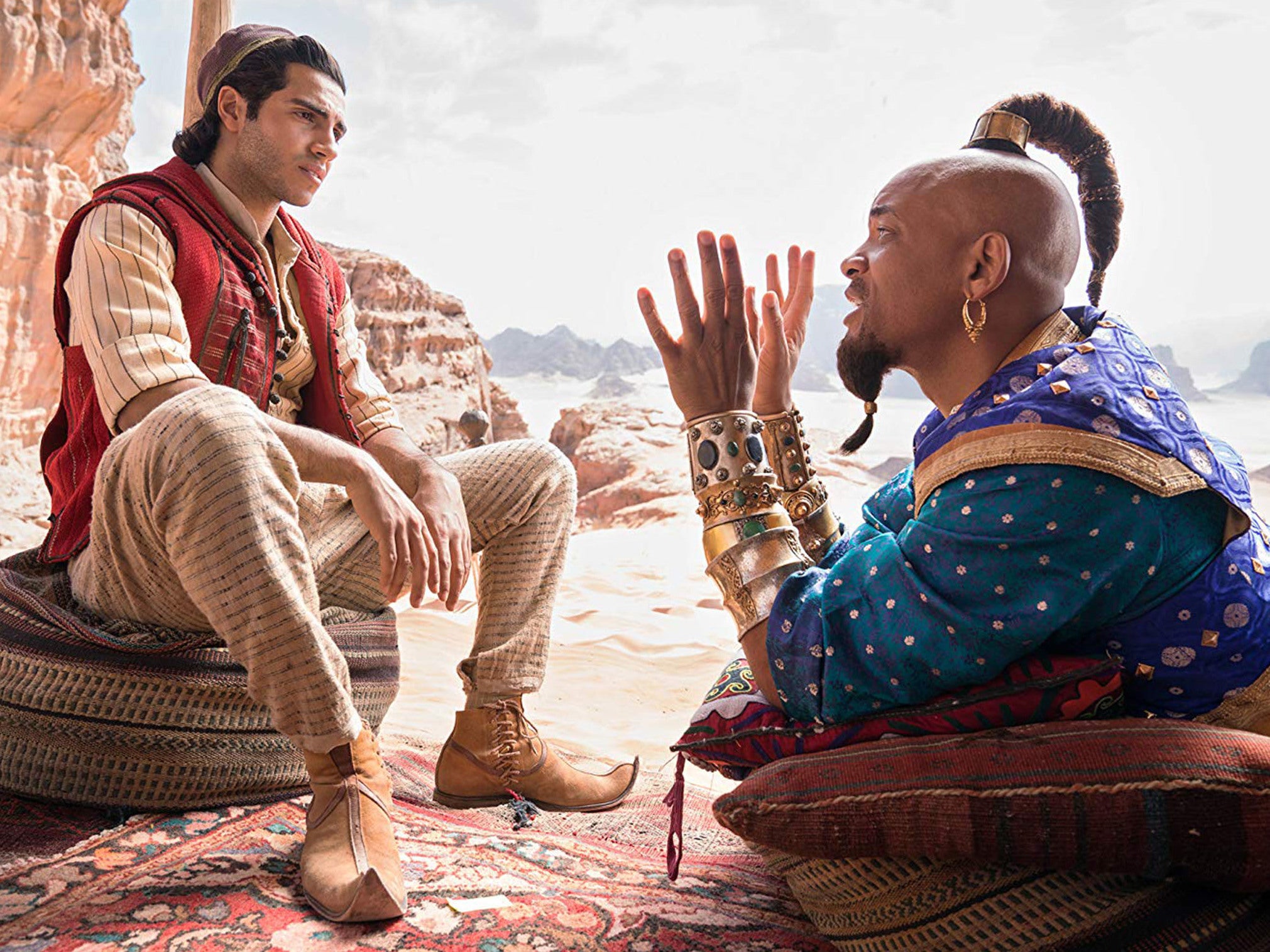 A creative wasteland: Smith stars with Mena Massoud in ‘Aladdin’