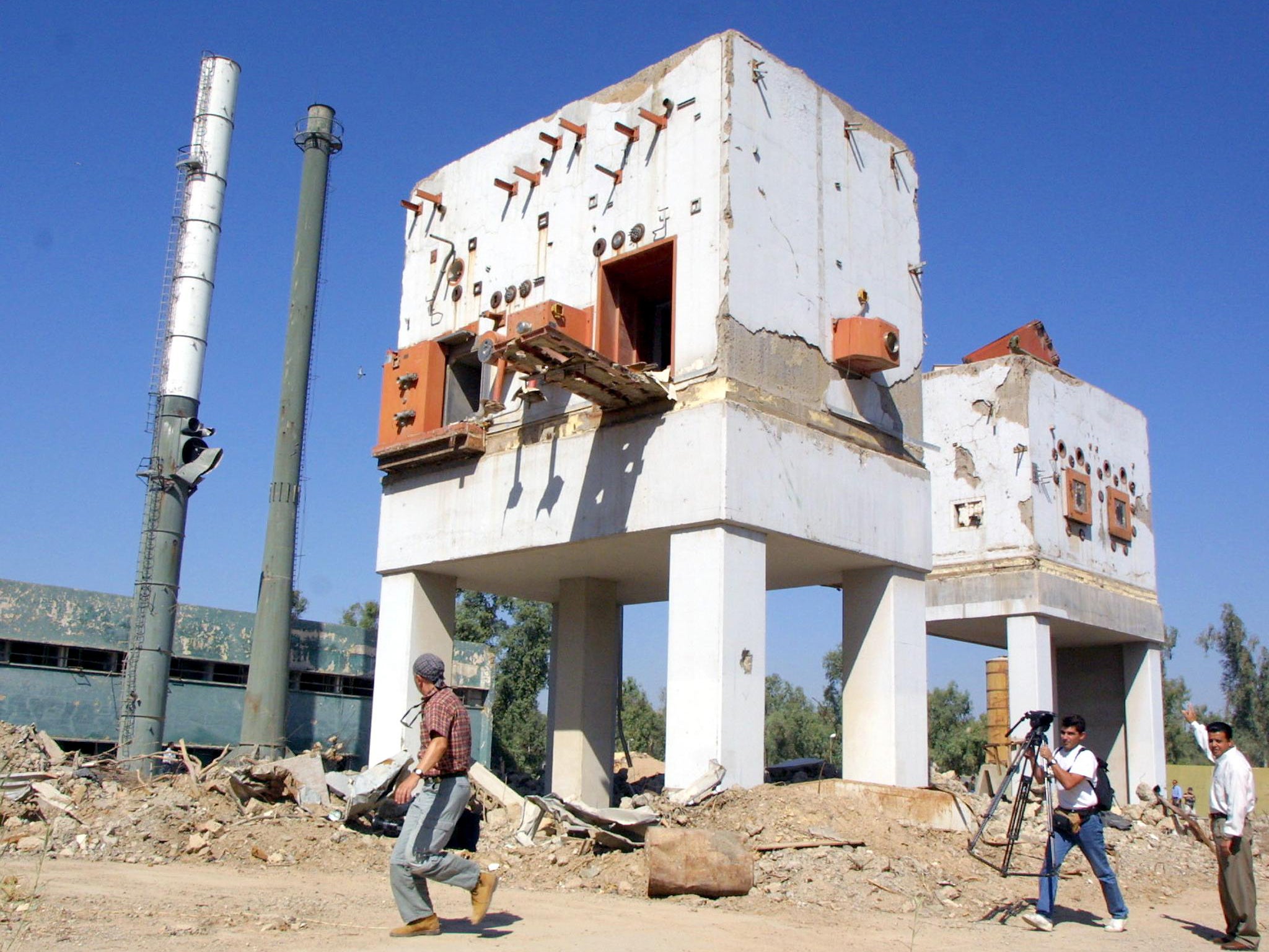 The Osirak nuclear plant in Baghdad, Iraq, was bombed in 1981 by Israel (AFP/Getty Images)