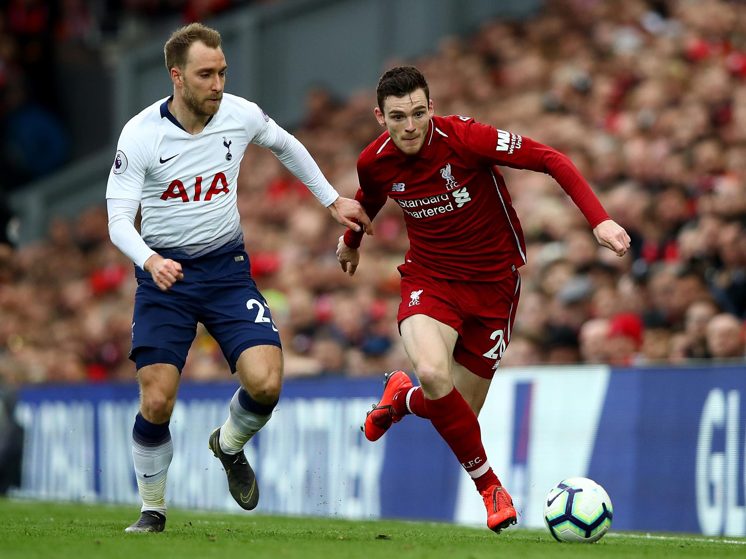 Christian Eriksen and Andrew Robertson will play crucial roles (Getty)