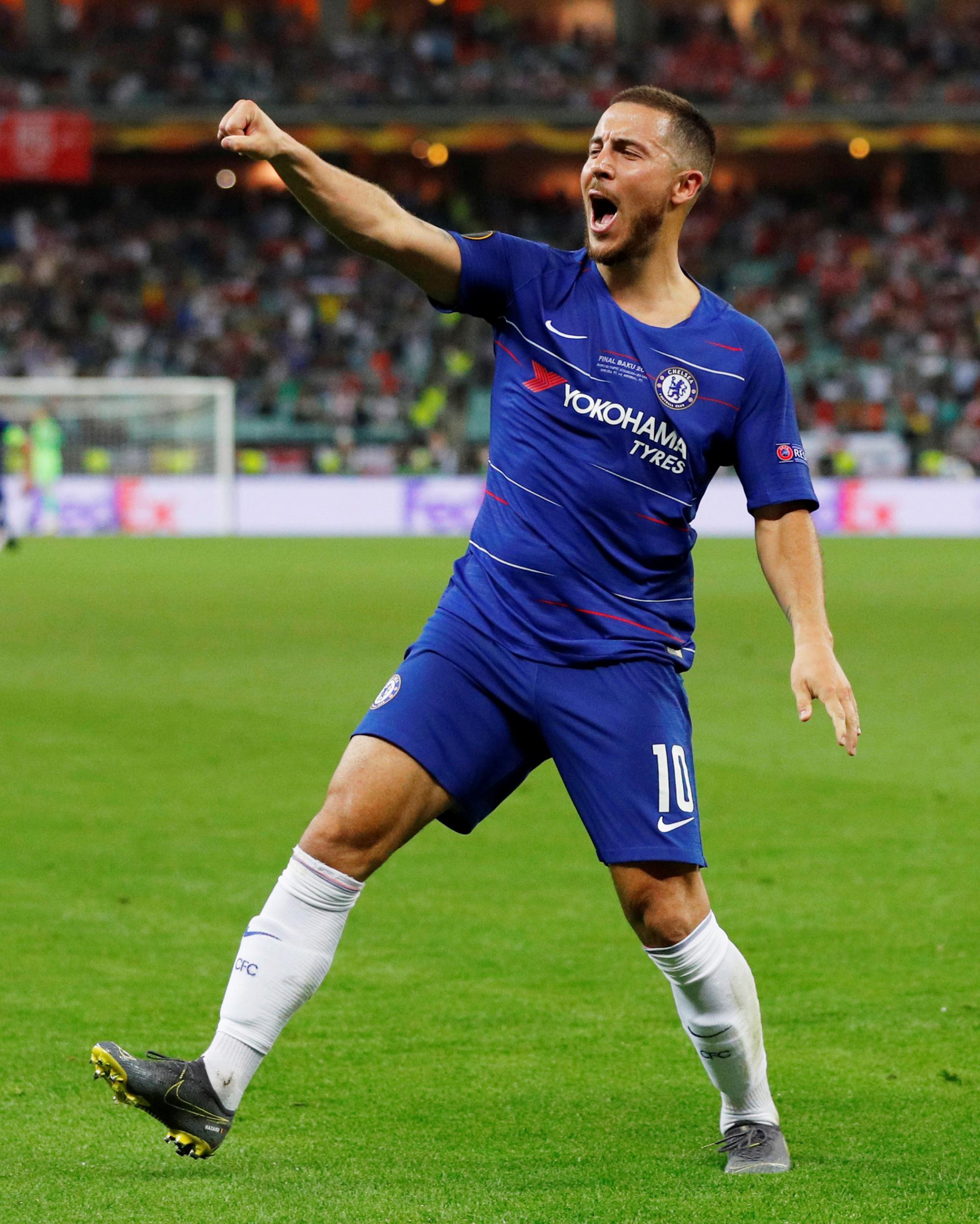 Hazard was too good for Arsenal in Baku