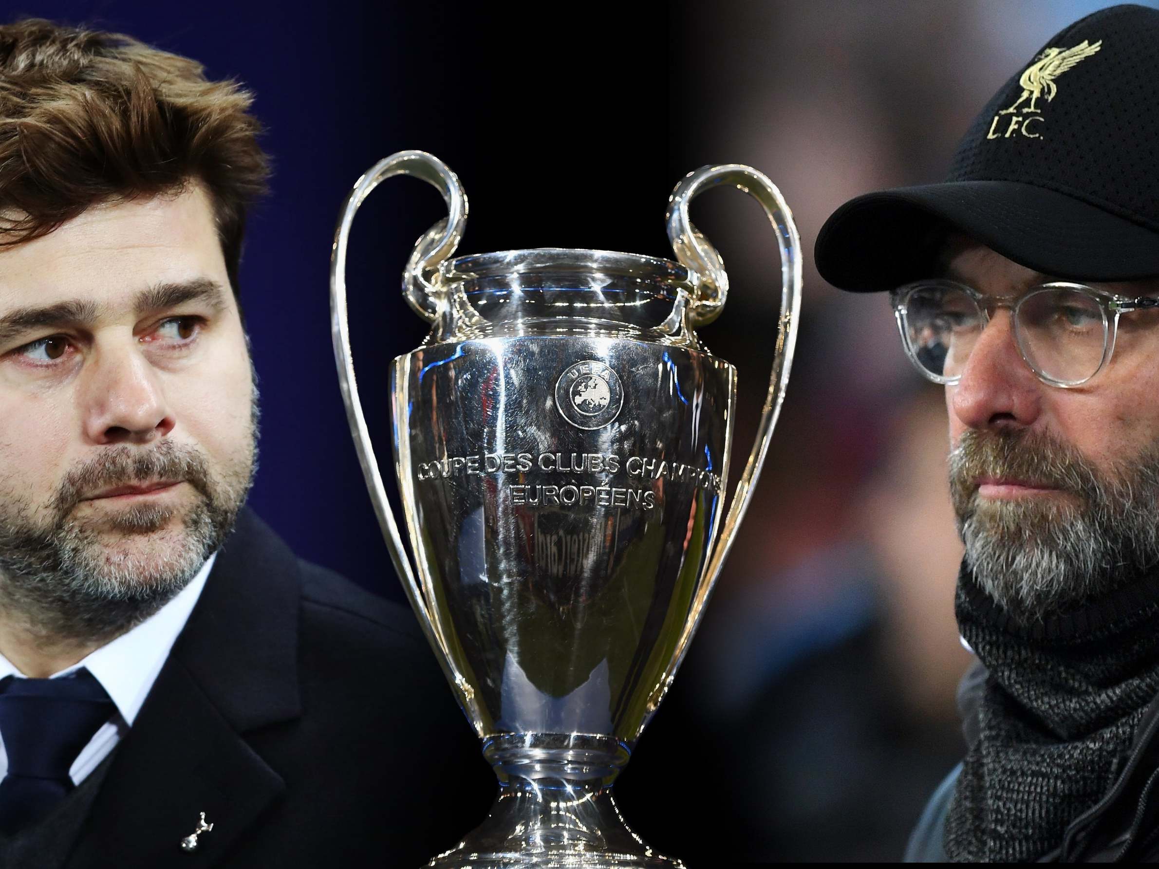 Tottenham face Liverpool in the Champions League final on Saturday