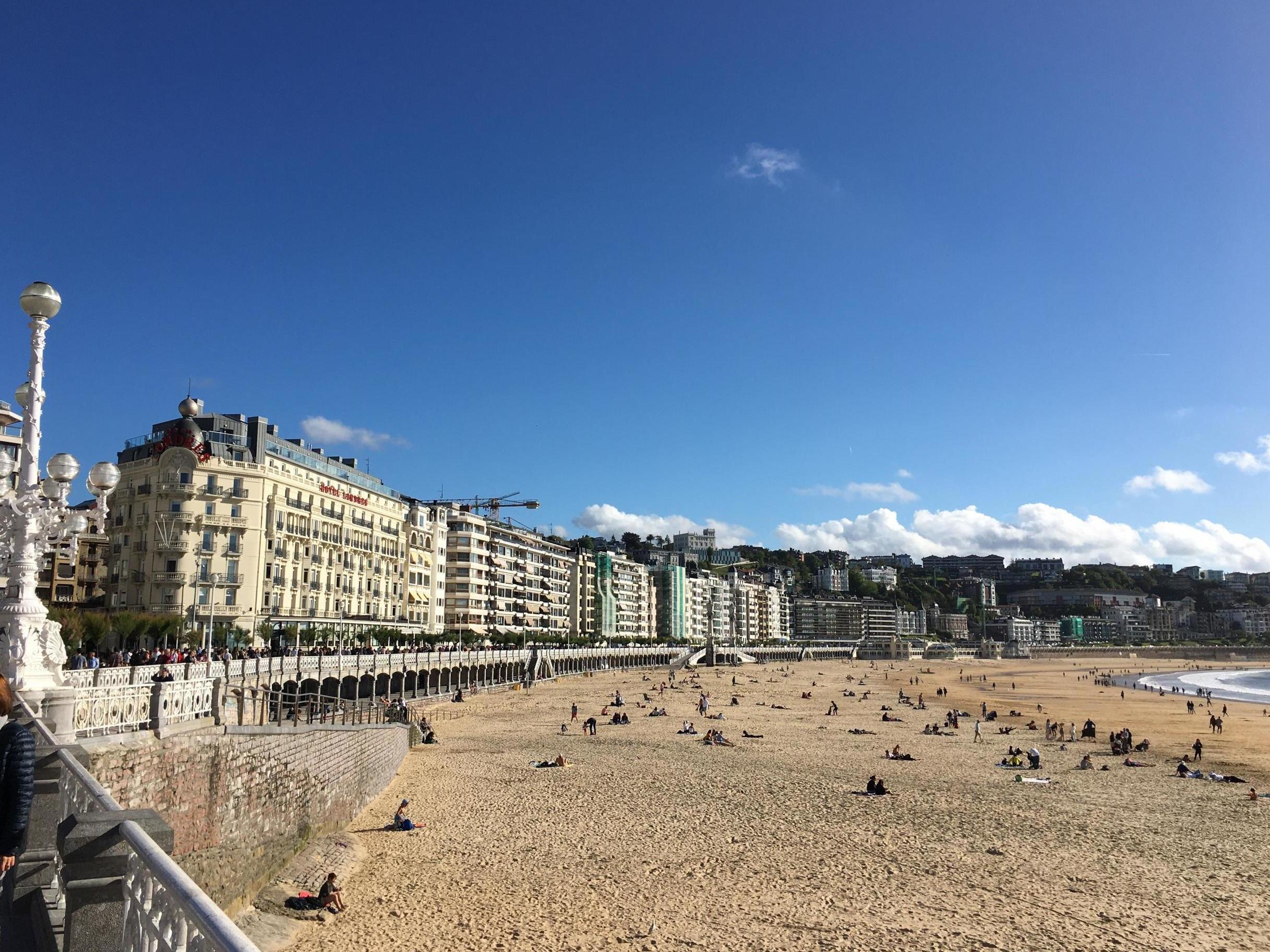 San Sebastian has been a favoured stopping point for many