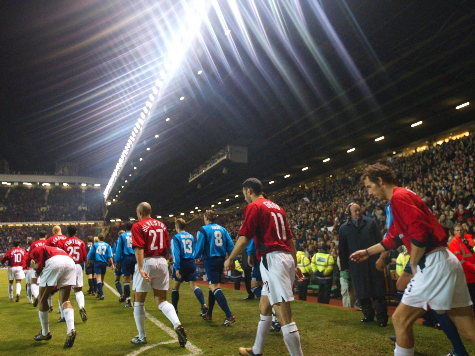 Leverkusen took on Manchester United in the semi-finals