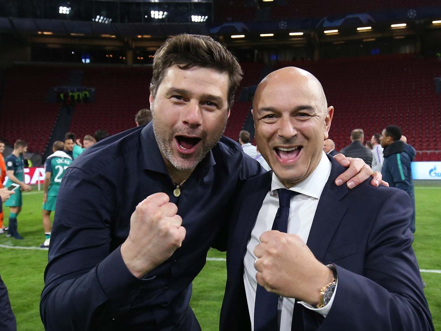 Mauricio Pochettino has revealed Daniel Levy has shown his human side to his Tottenham squad