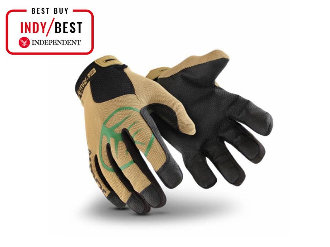 Make sure you take care of your hands while working in the garden with a protective pair of gloves (The Independent)