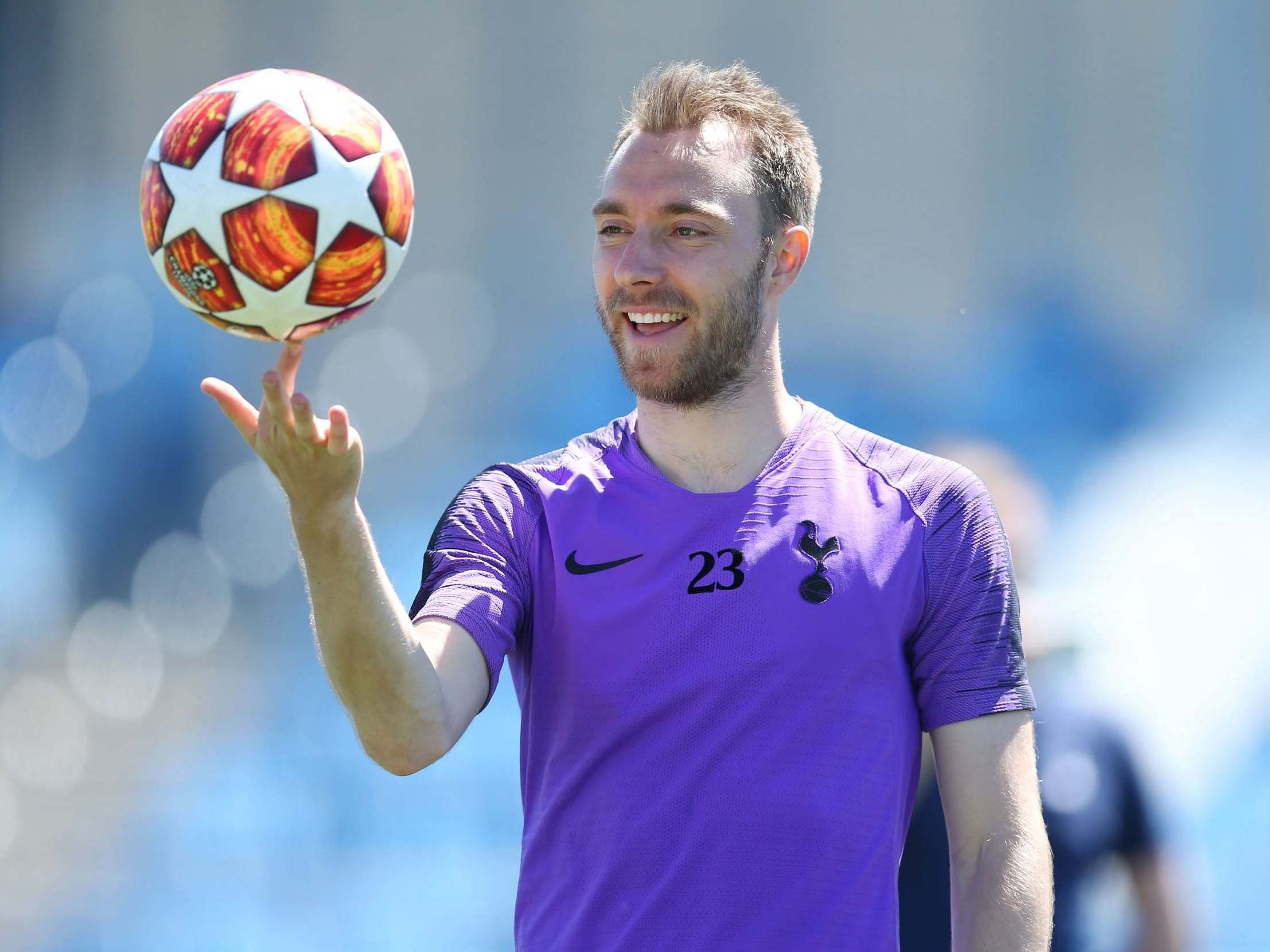 Eriksen could play a key role in Saturday's final (Tottenham Hotspur FC via Getty I)