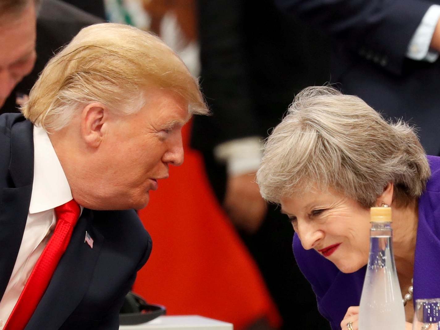 Trump belittled May before his visit last July