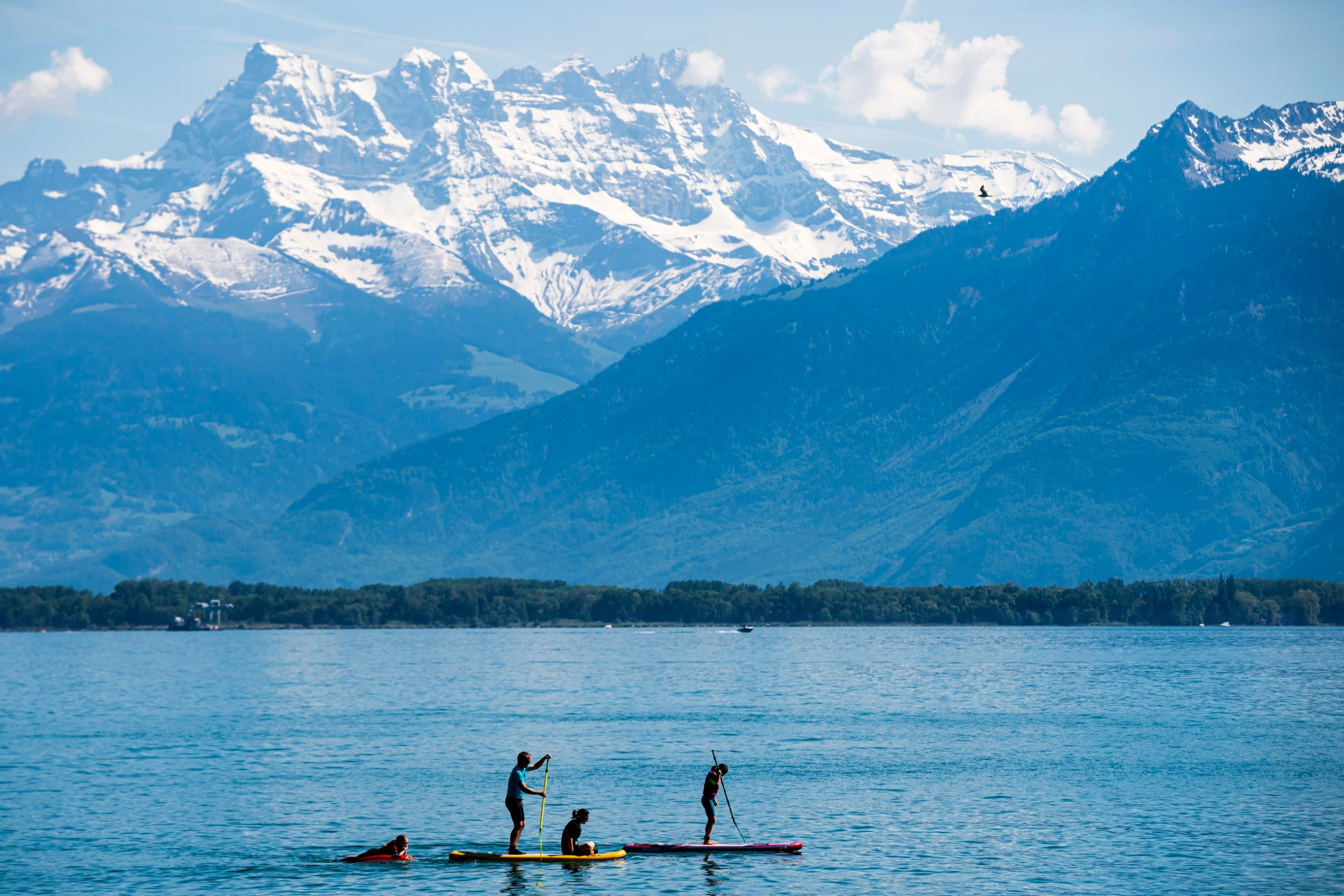 In winter Geneva is a popular travel hub for snow sports