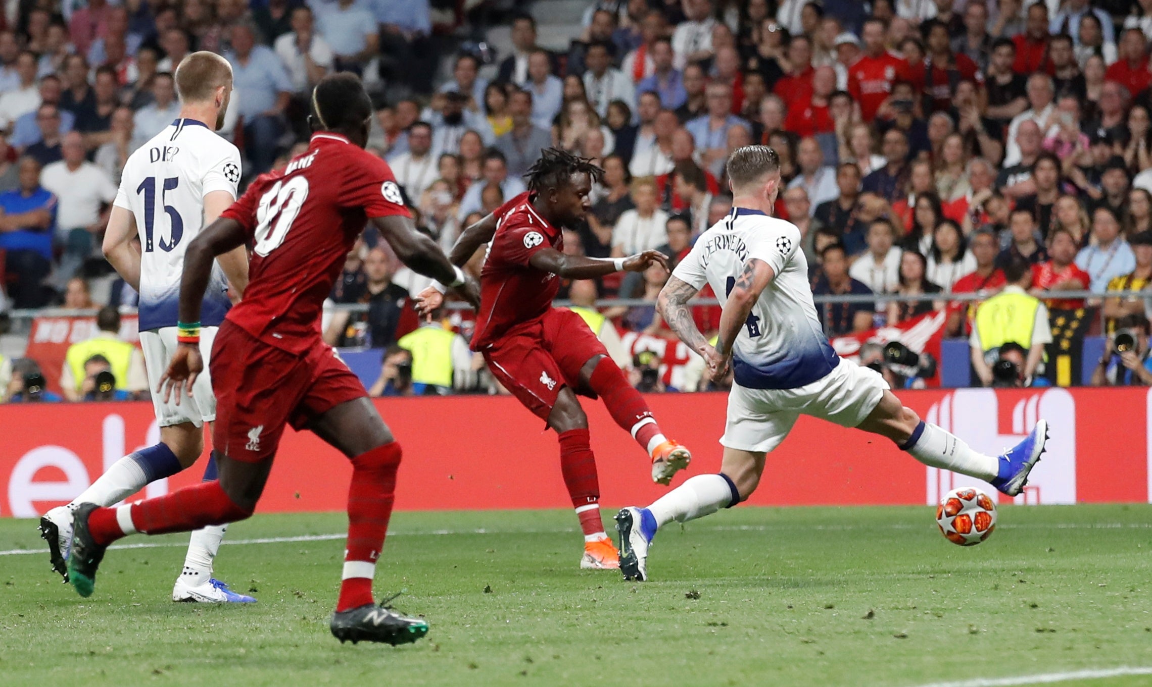 Origi came off the bench to double the lead late on (Reuters)