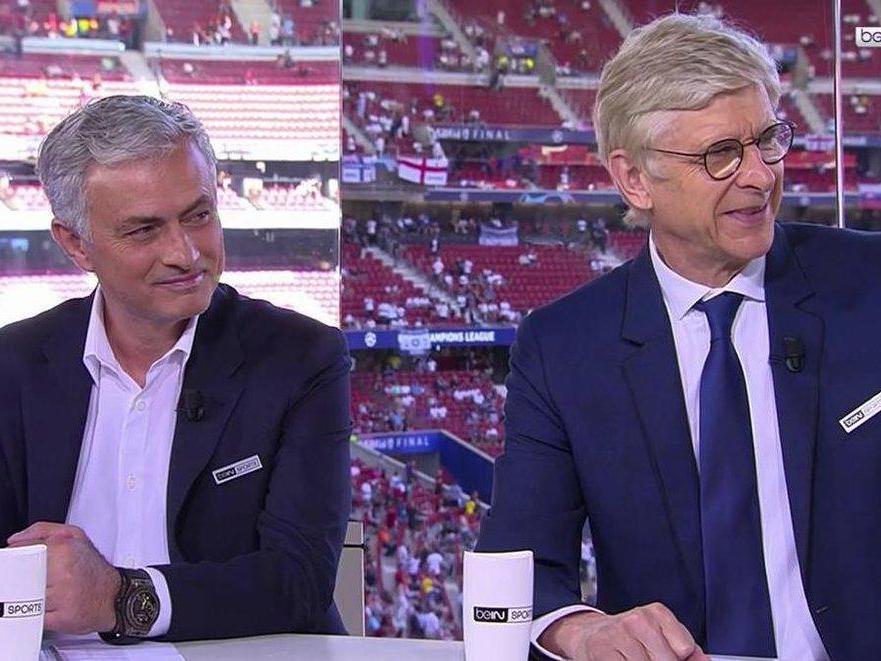 Mourinho and Wenger were both critical of Spurs in the Champions League final