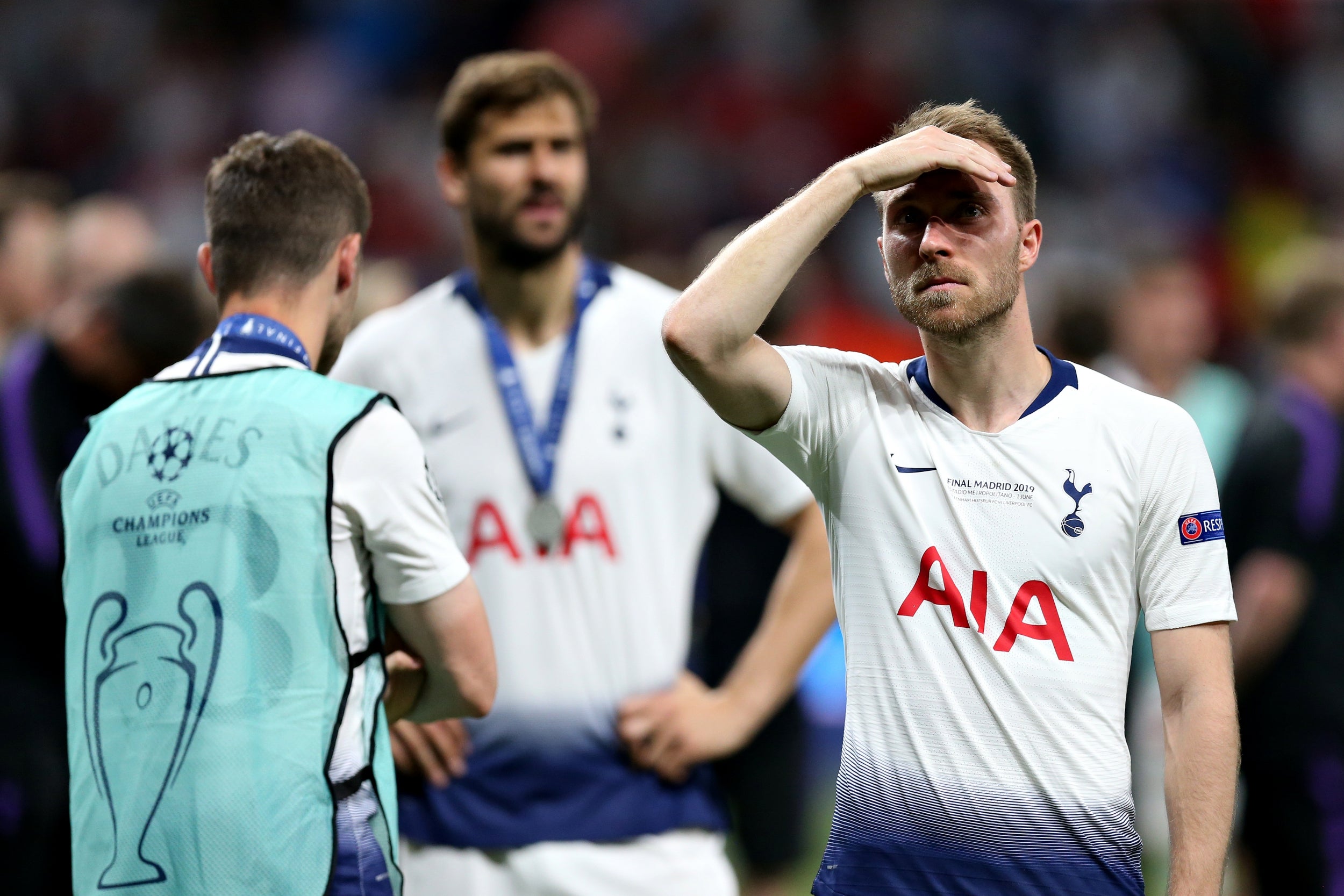 Eriksen wants to leave (Tottenham Hotspur FC via Getty Images)