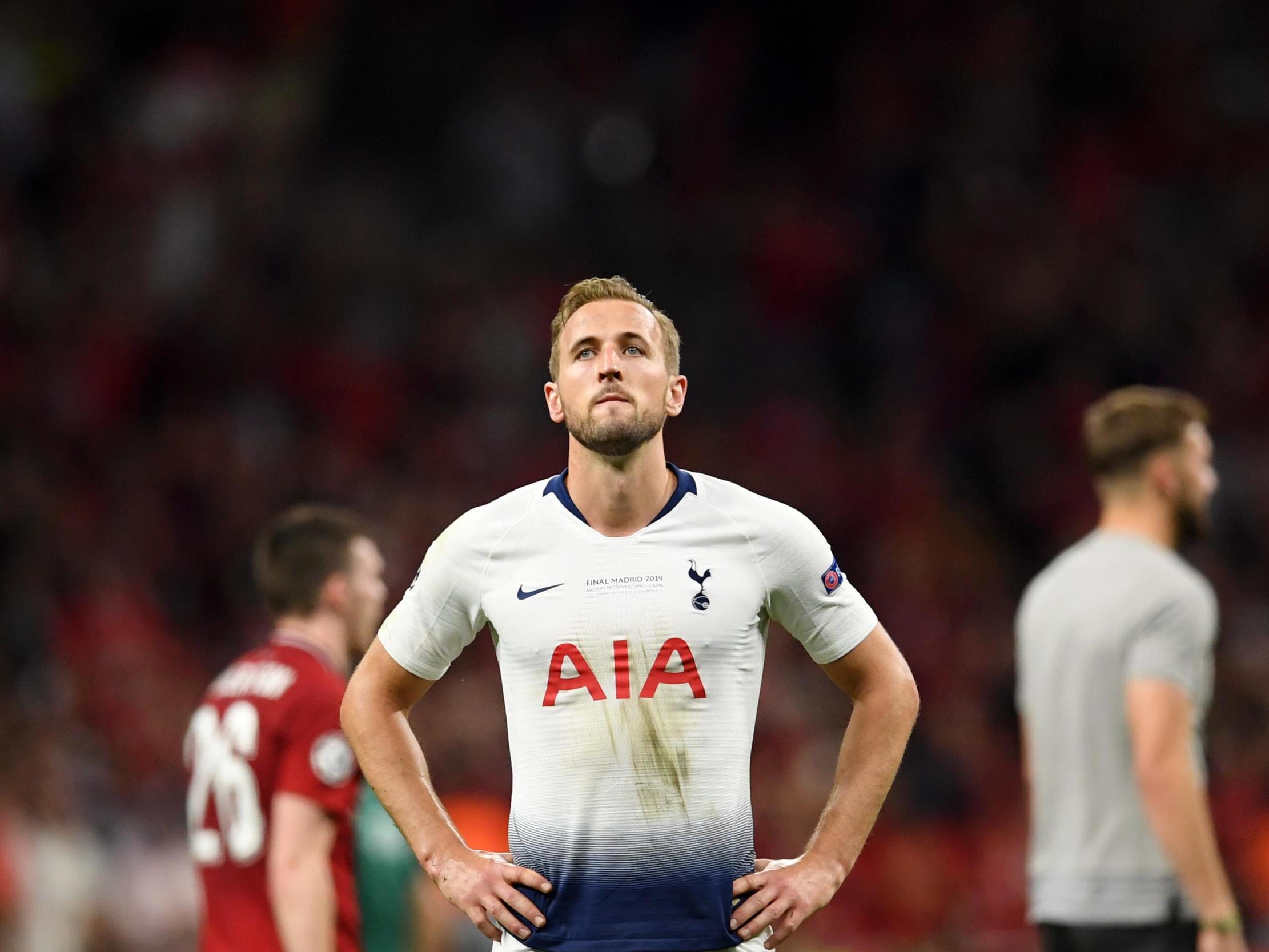 Kane reacts after defeat in Madrid