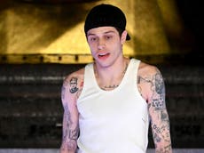 Pete Davidson makes runway debut for Alexander Wang fashion show