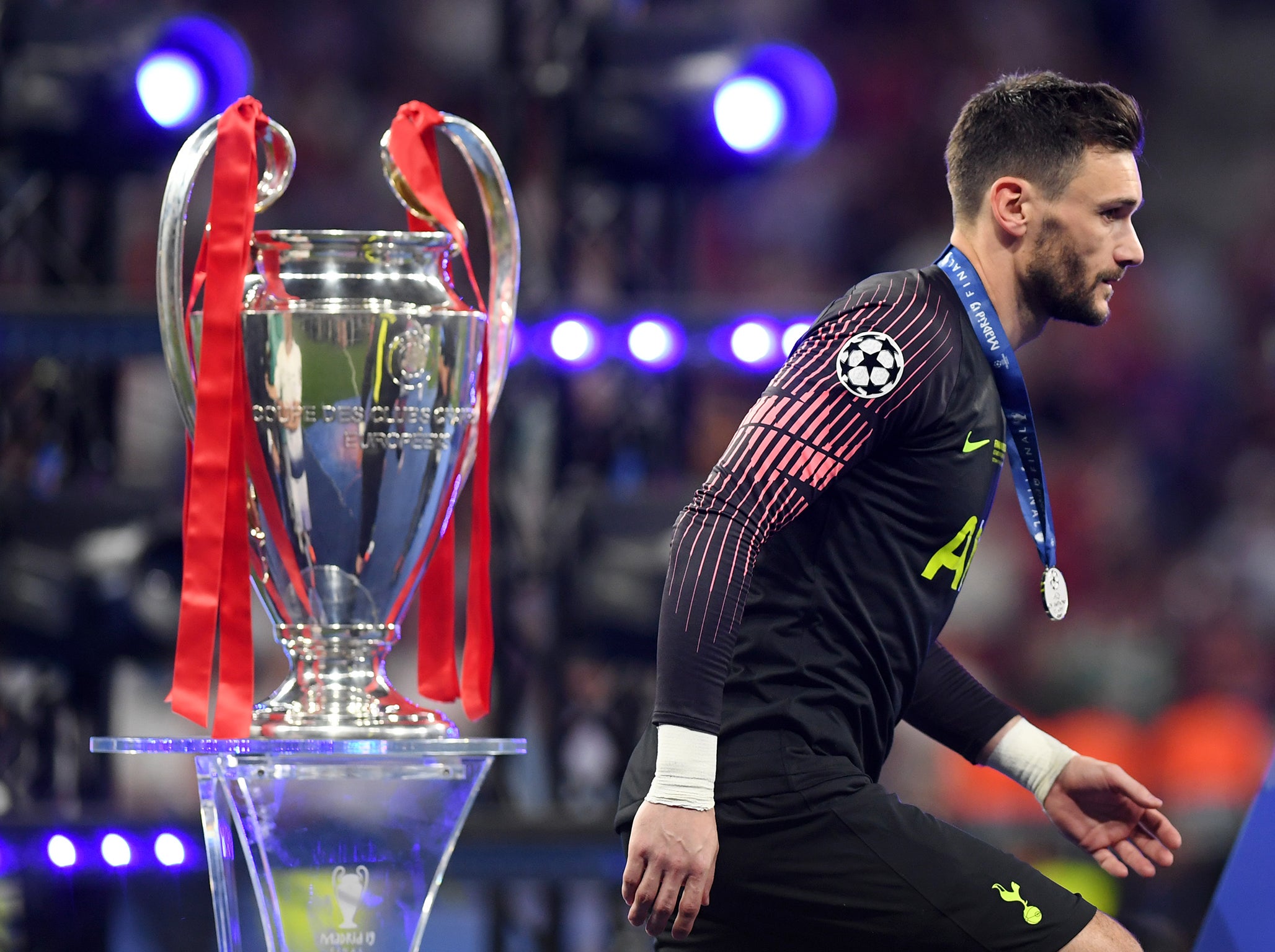 Hugo Lloris and Tottenham missed out on Champions League triumph