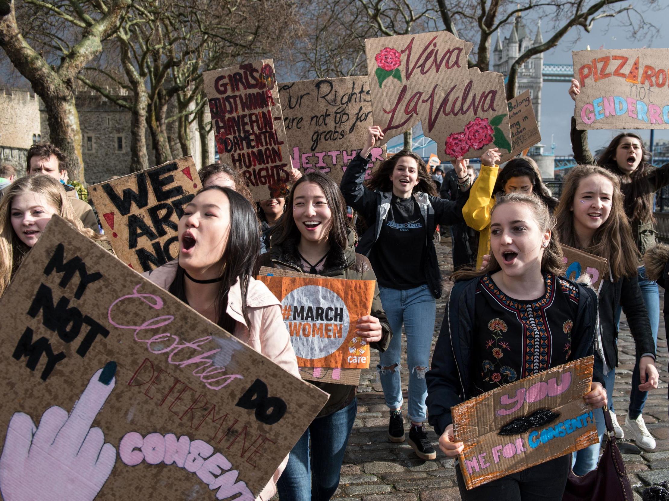 He notes many women working in precarious zero-hour contract roles are now facing economic insecurity in the wake of the public health emergency