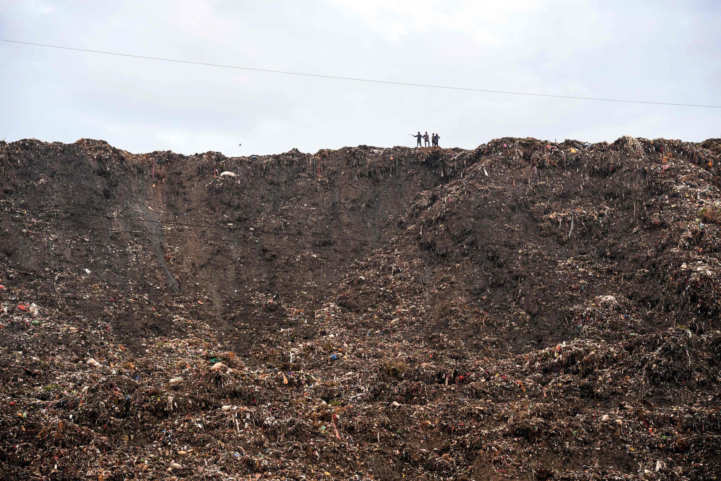 The tip was opened in 1894, reached capacity in 2002 and has been growing ever since