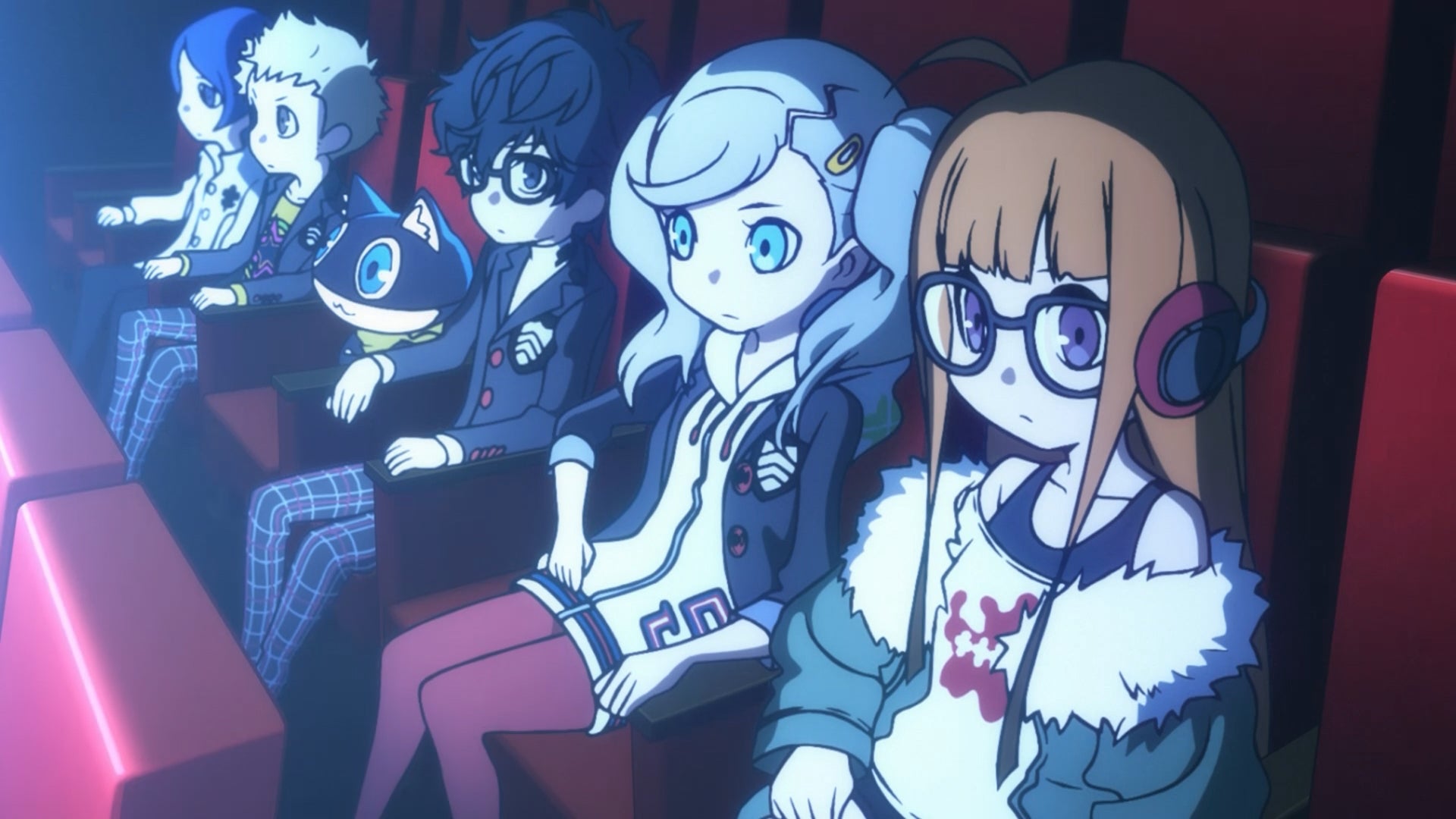 The Phantom Thieves in the cinema