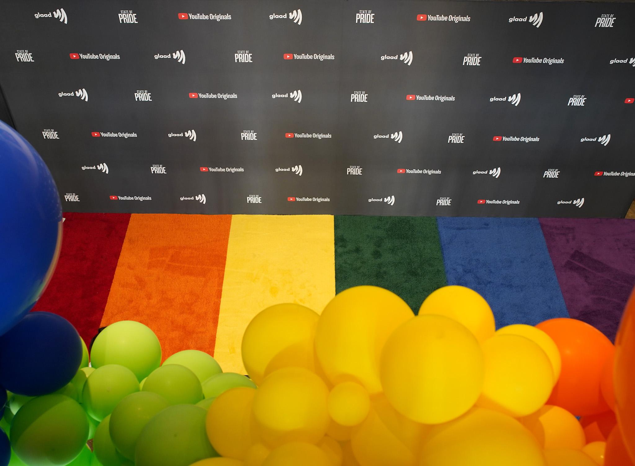 General view of atmosphere YouTube Originals State Of Pride Los Angeles Premiere at The Ricardo Montalban Theatre on May 29, 2019 in Hollywood, California