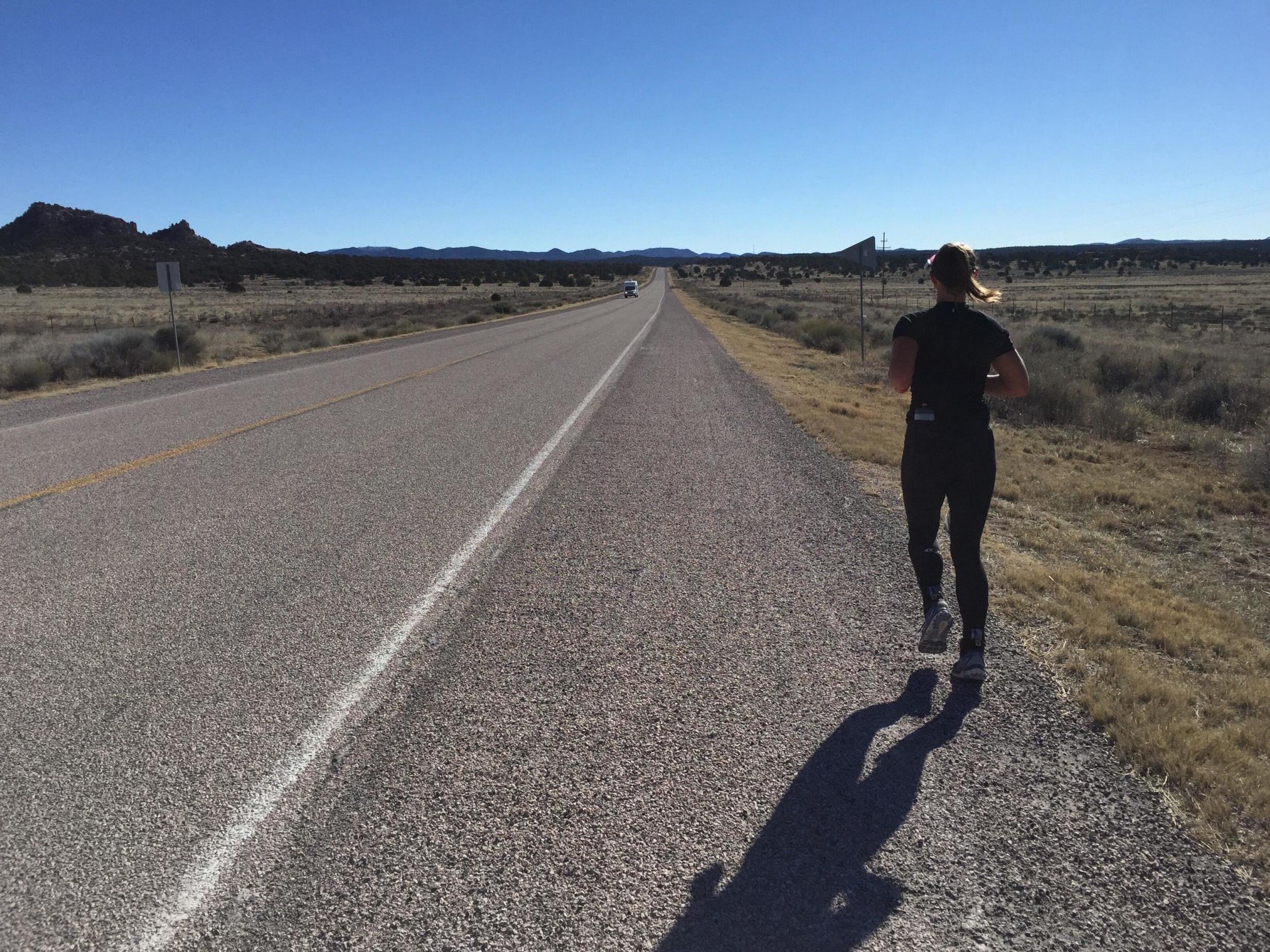 Data was gathered from runners in the 3,080-mile Race Across the USA