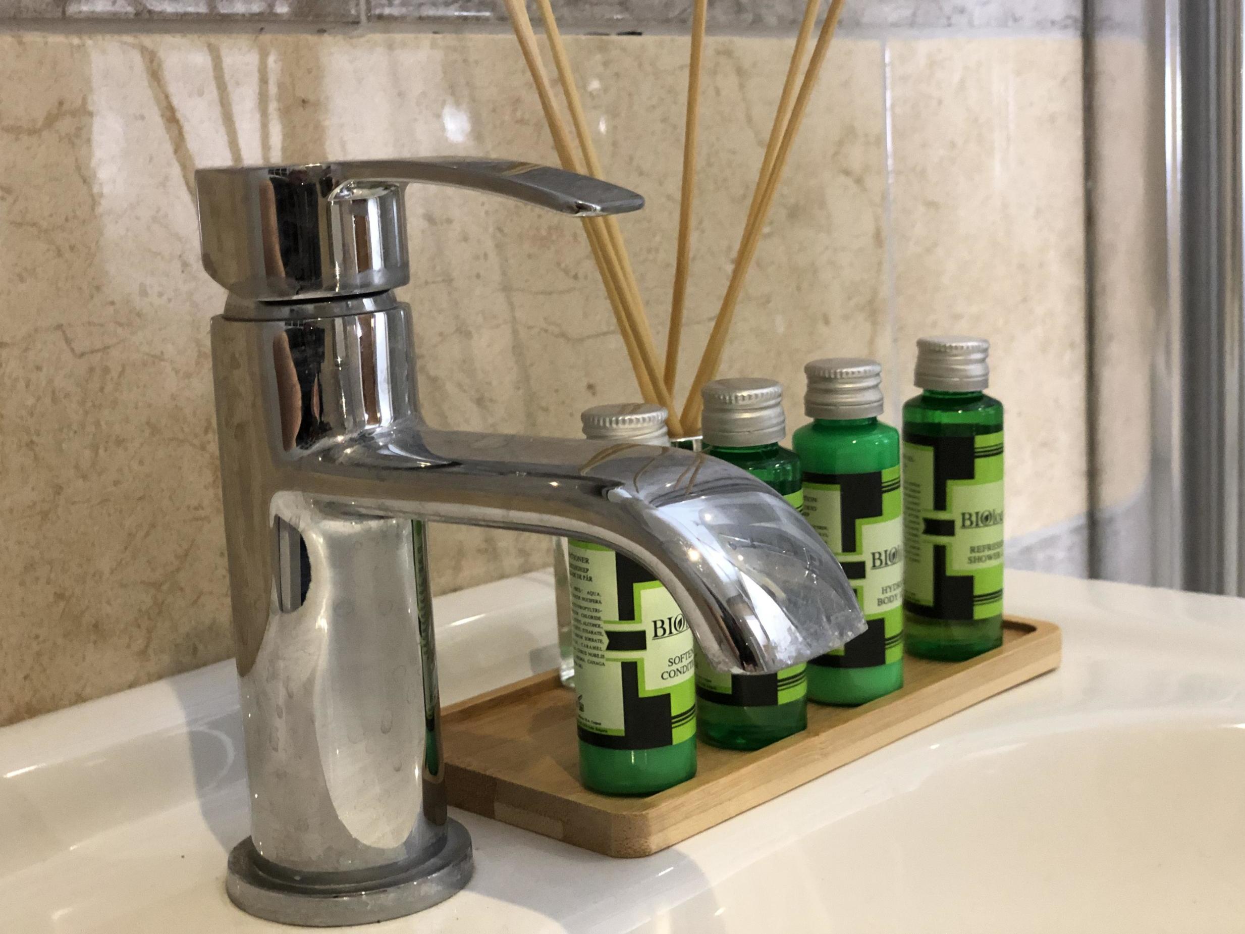 Hotel guests can use shampoo imbued with cannabis oil