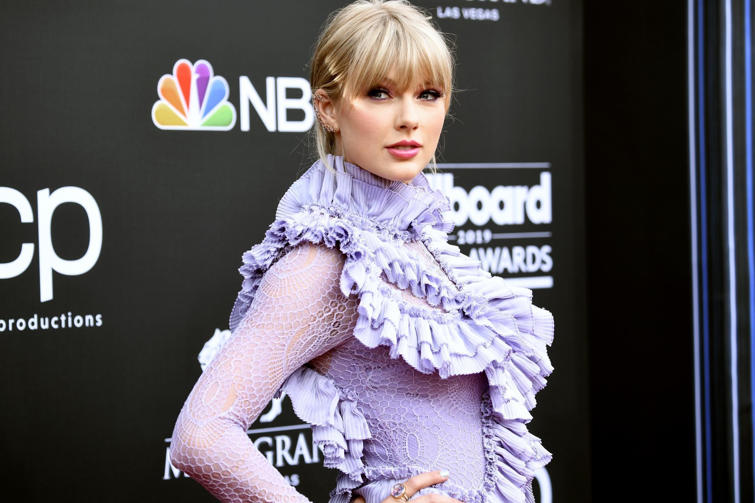 The lyrics are from the singer's new single "Me" (Getty)