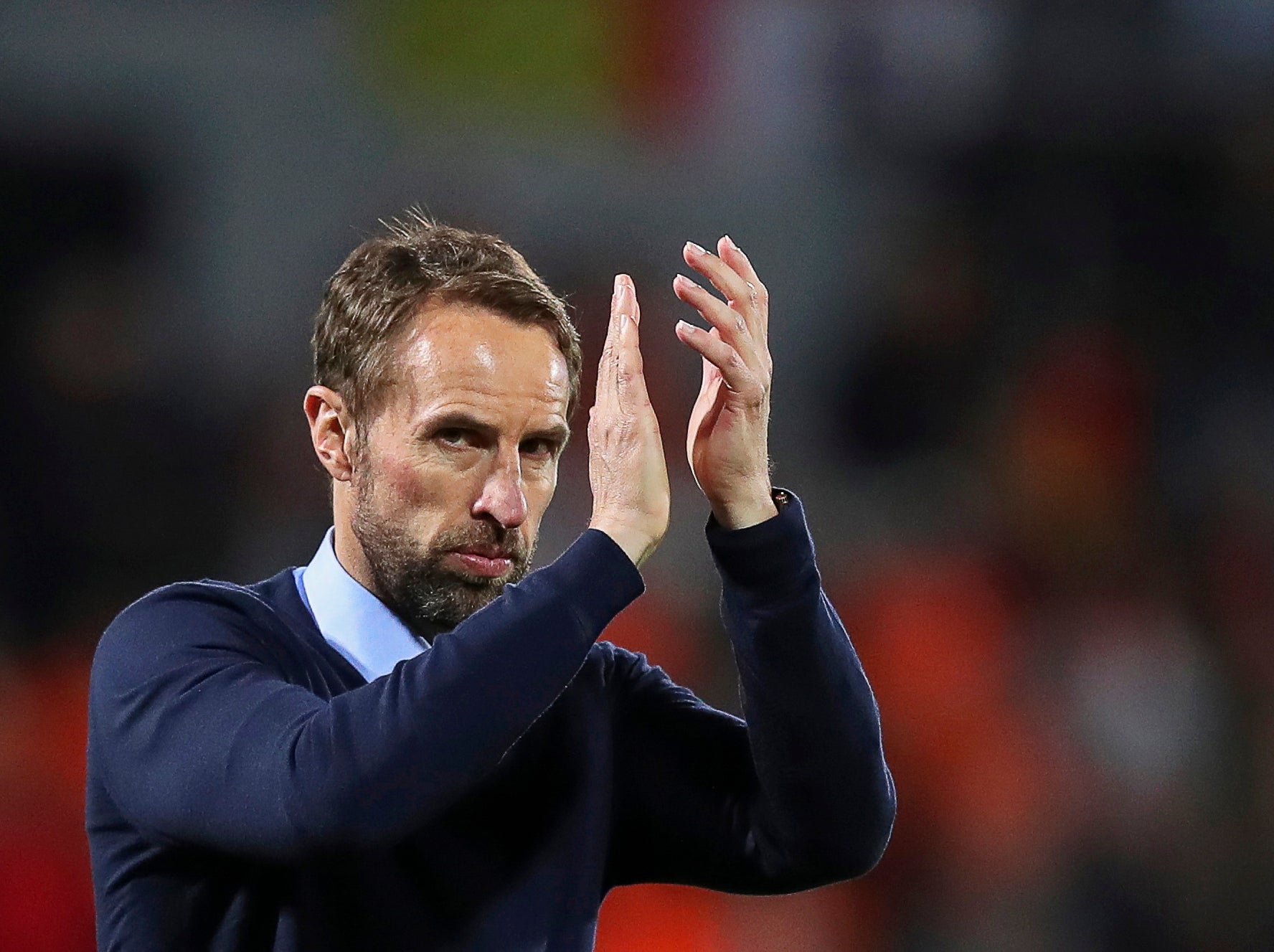 Gareth Southgate after Thursday night’s Nations League defeat