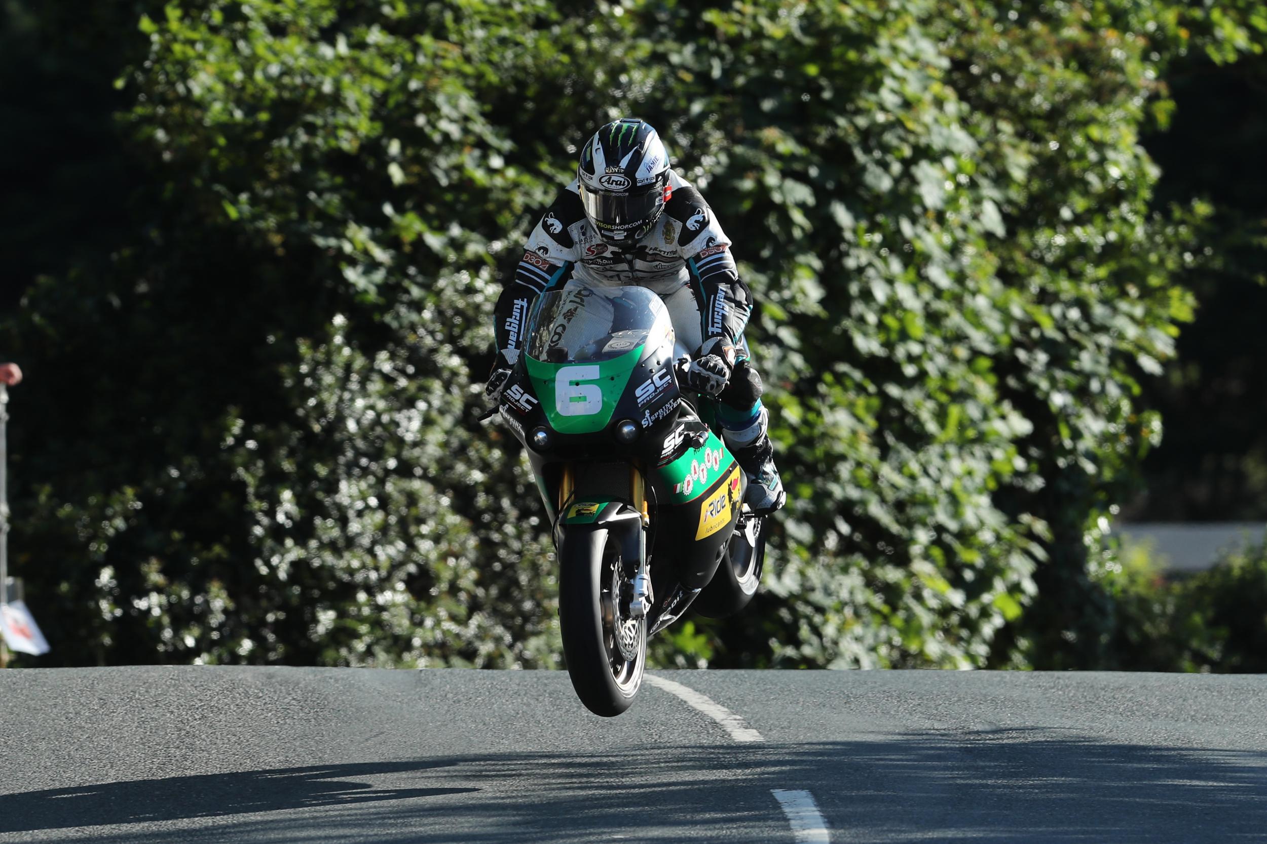 Dunlop took his 19th Isle of Man TT victory in the Lightweight race