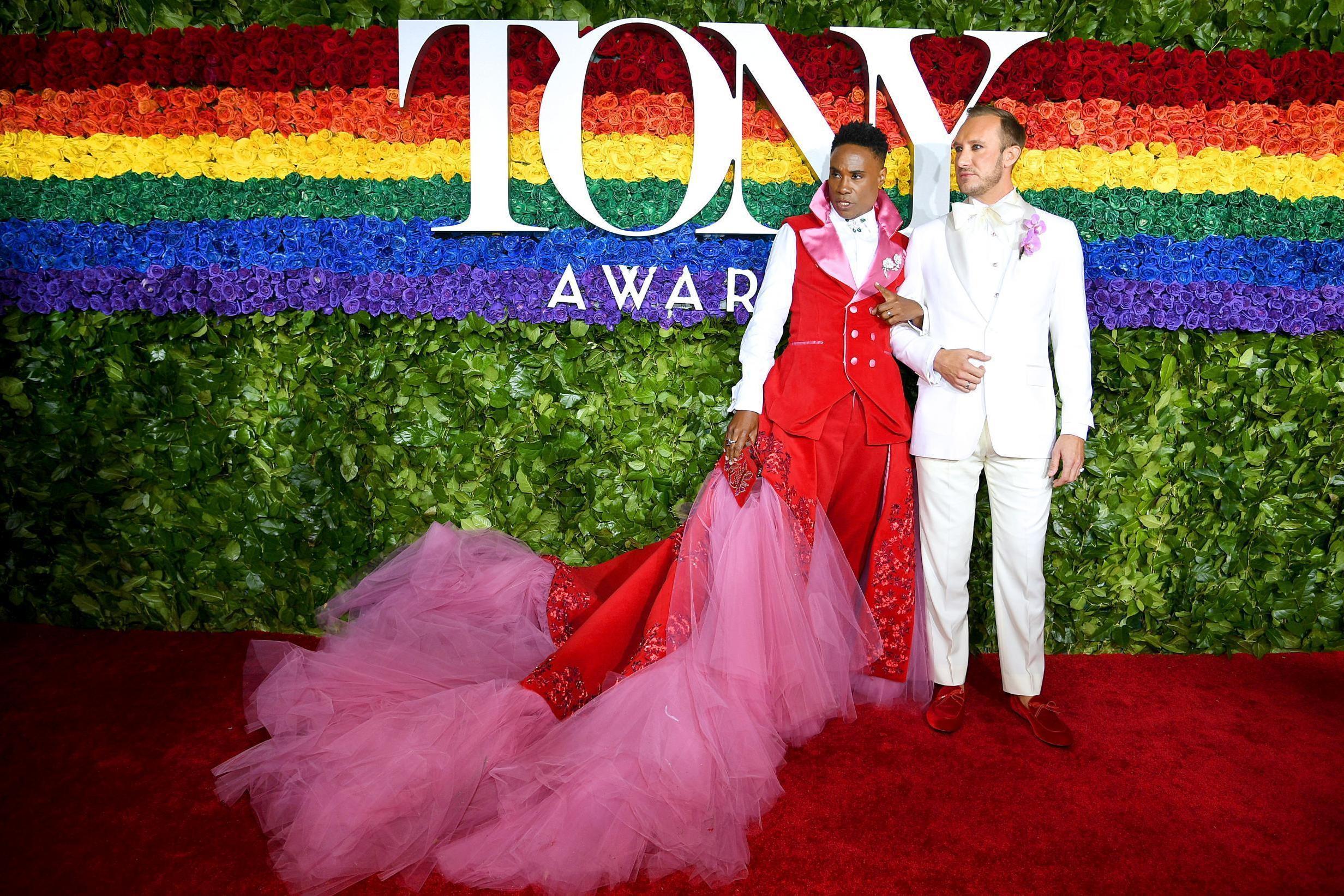 Billy Porter arrives at the 2019 Tony Awards (Getty)